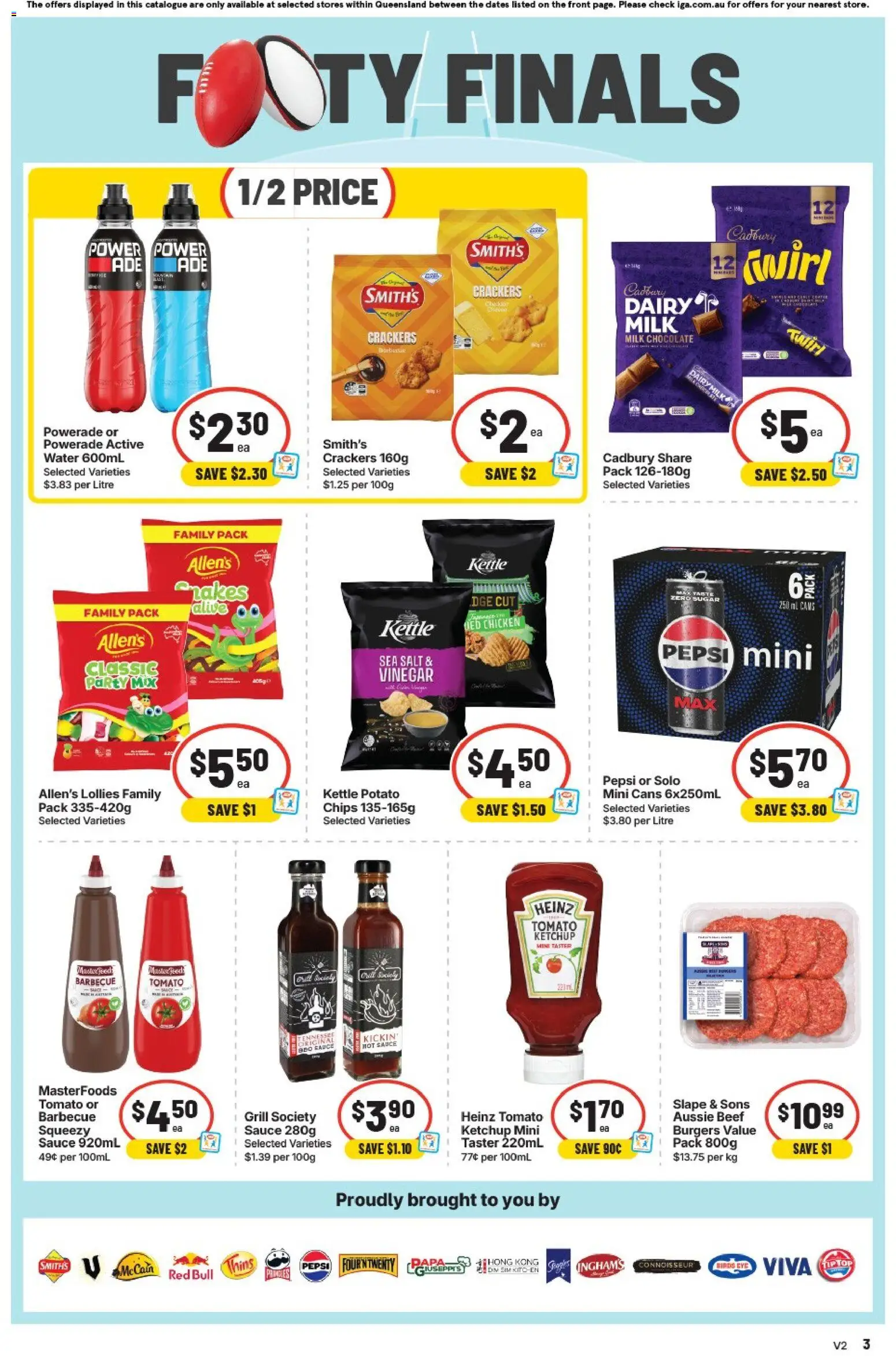 IGA catalogue - valid from 09/09/2026 | Page: 8 | Products: Mustard, Pepsi, Mayonnaise, Foundation