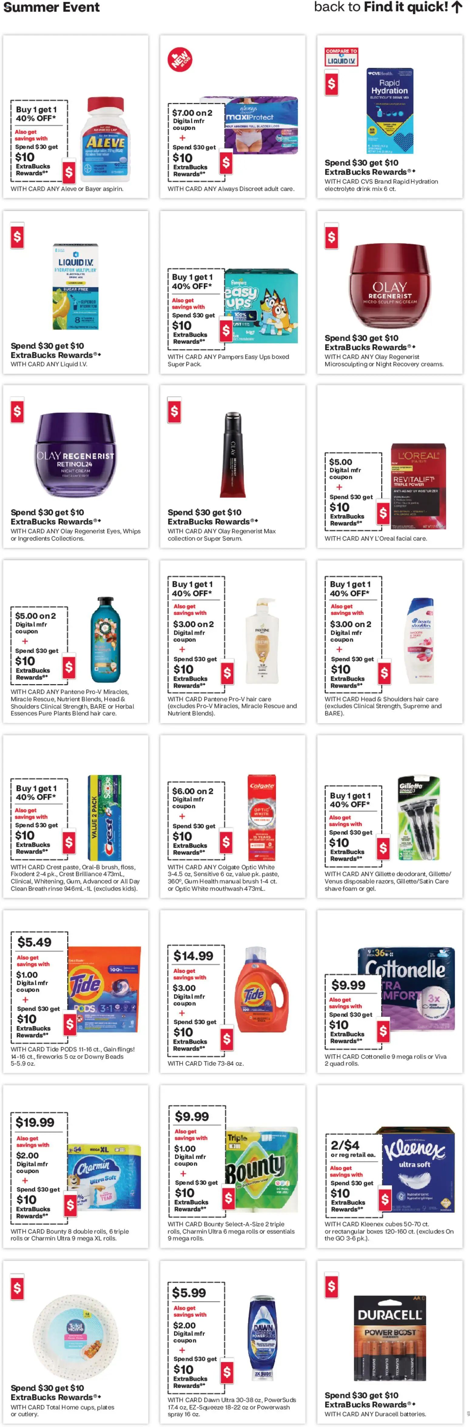CVS Pharmacy Weekly Ad - WA - valid from 31.05.2026 | Page: 20 | Products: Fragrance, Brush, Mouthwash, Cream