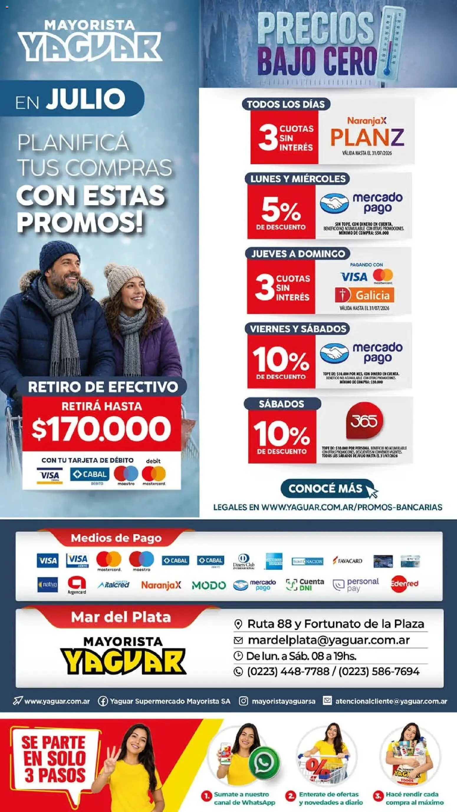 Yaguar - Oferta Semanal Mar del Plata │ válido desde el 20/07/2026 | Página: 17