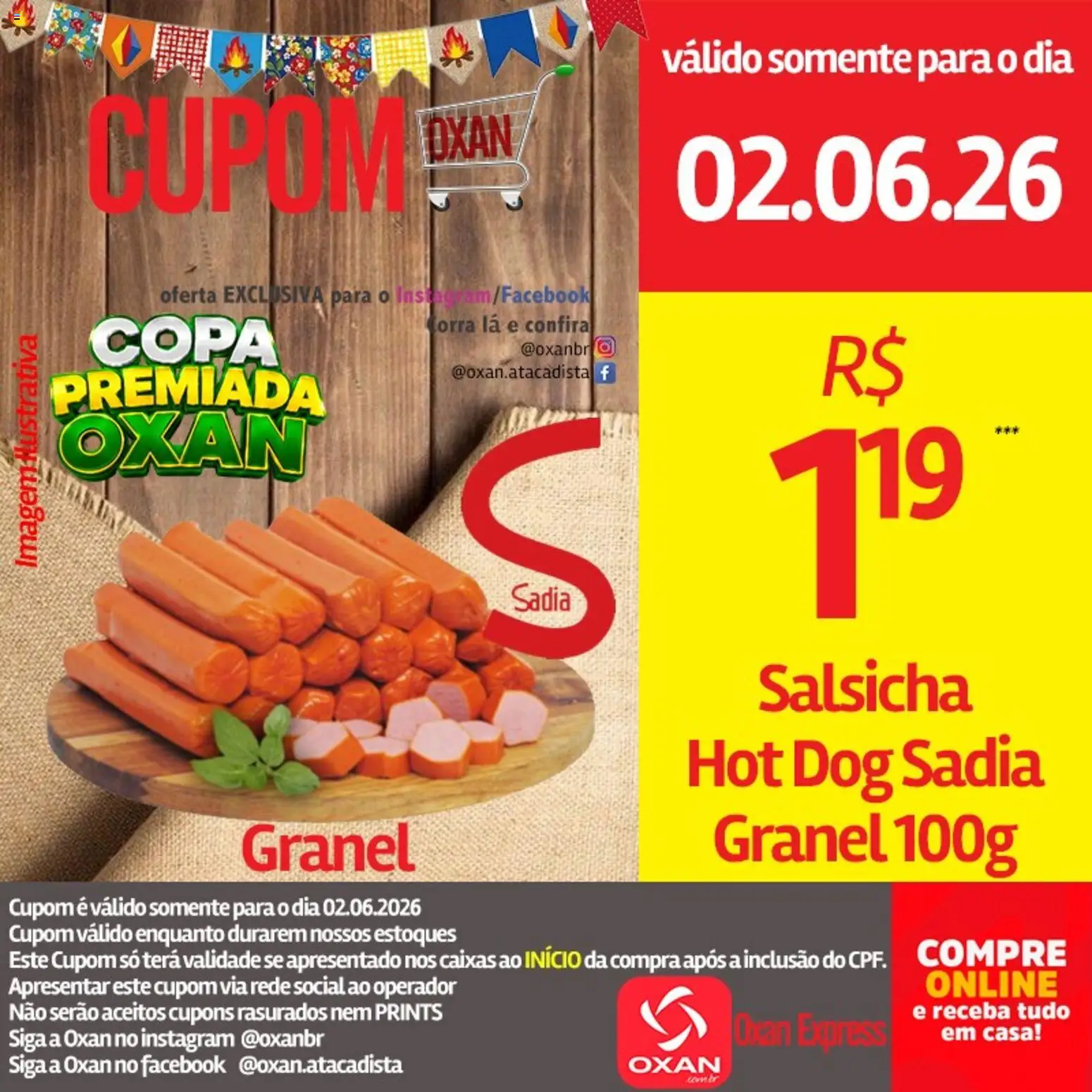 Oxan Atacadista Folheto - válido de 02.06.2026 | Página: 12