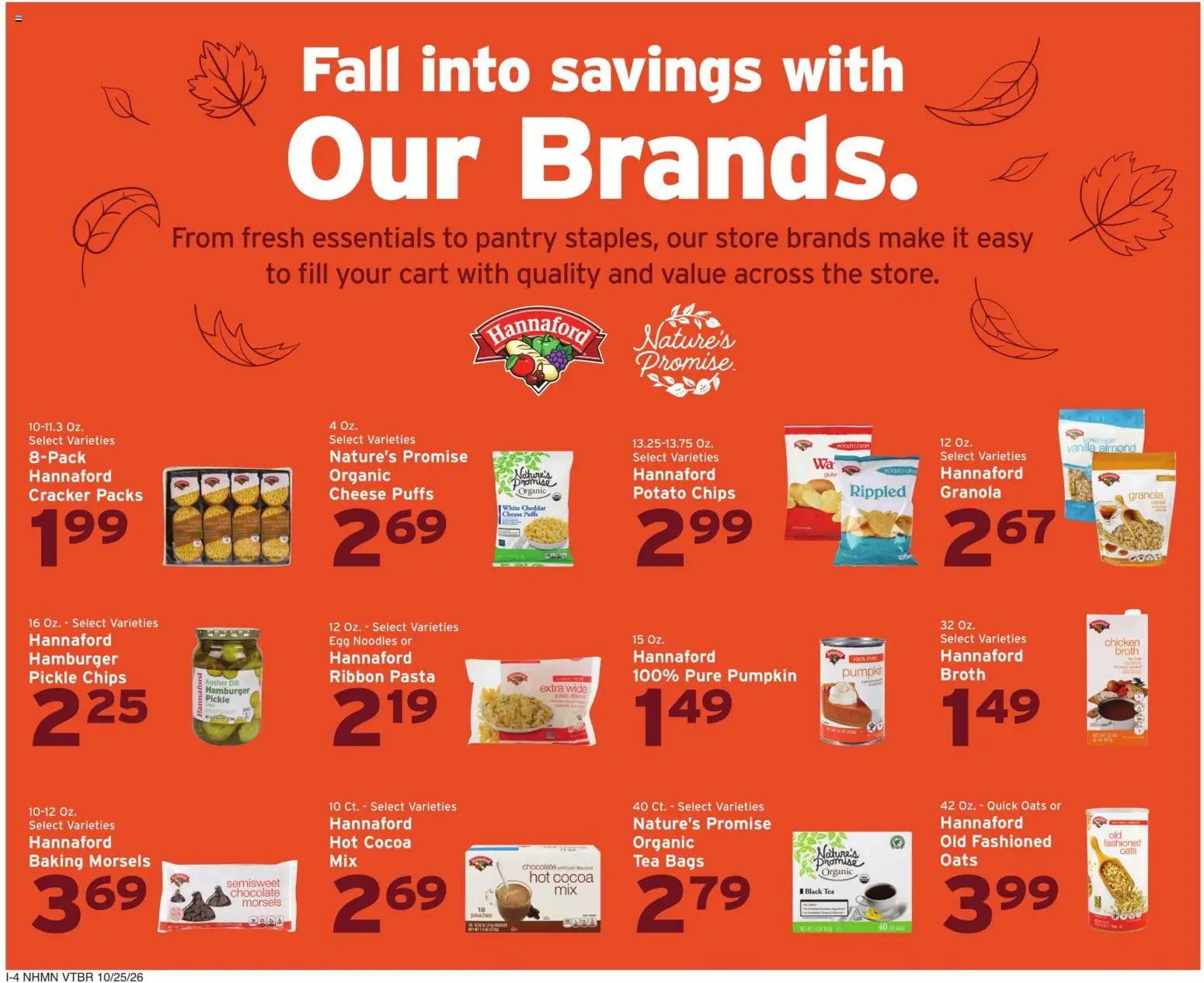 Hannaford Weekly Ad - valid from 10/25/2026 | Page: 12