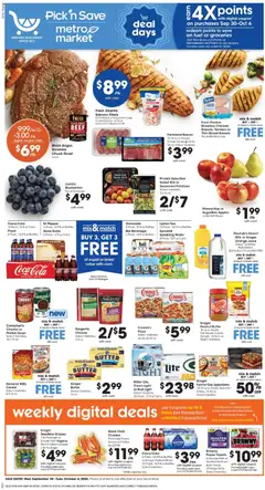 Preview of Pick ‘n Save weekly ads valid from 09/30/2026