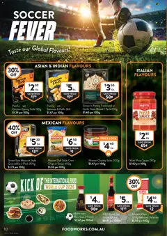 Preview of Foodworks catalogue - valid from 10.06.2026 | Page: 10 | Products: Bread, Sauce, Salsa, Garlic