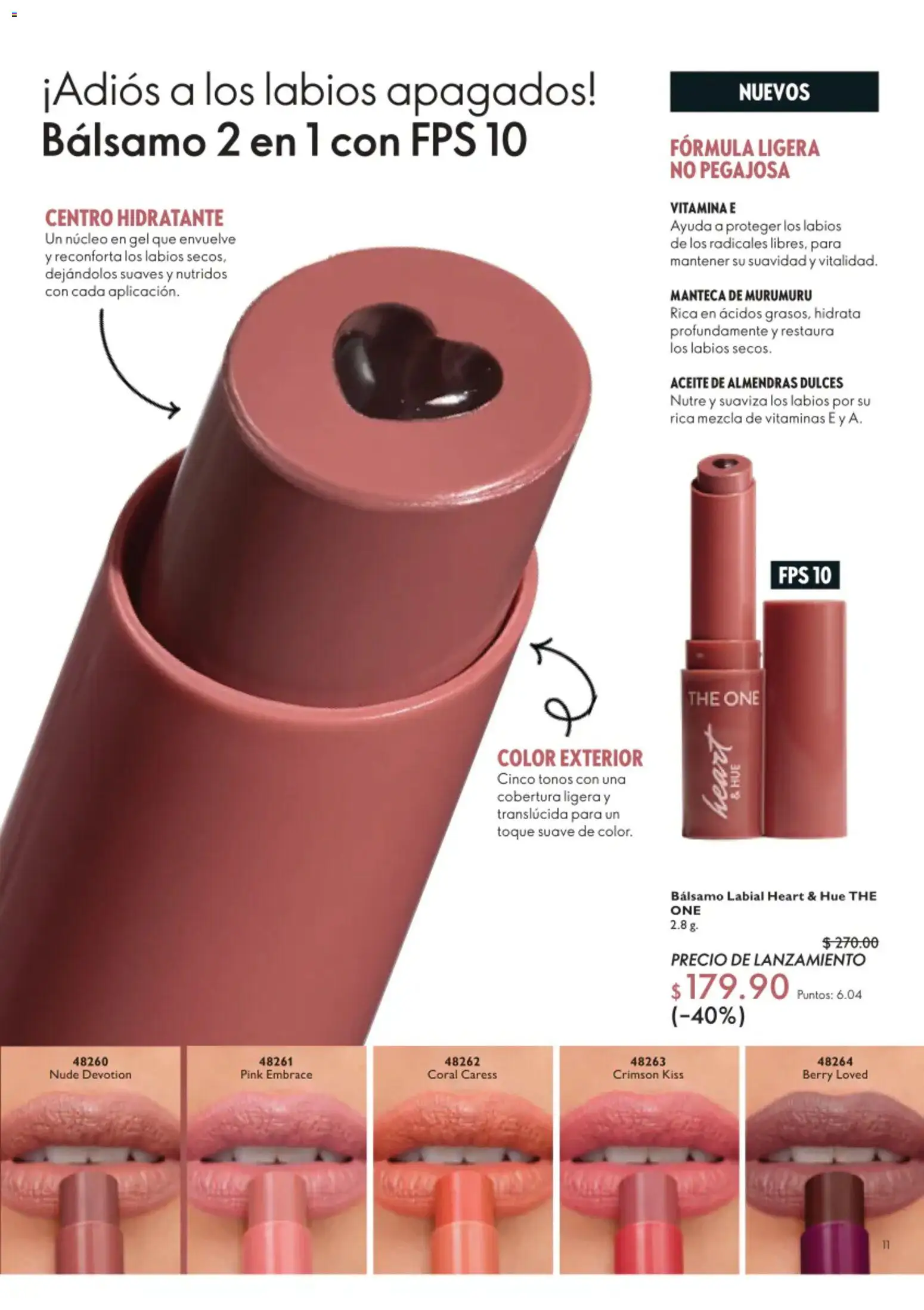 Nuevas ofertas de Oriflame válidas en toda la República Mexicana desde el 22/08/2026. ¡Encuentra las mejores ofertas en Oriflame campaña 12 2026! | Página: 11 | Productos: Almendras, Aceite, Dulces, Bálsamo