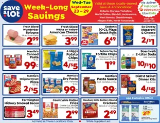 Preview of Save a Lot weekly ads valid from 09/23/2026