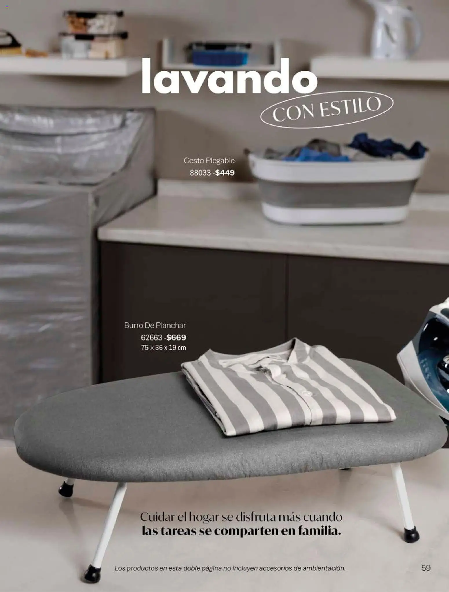 Nuevas ofertas de Vianney válidas en toda la República Mexicana desde el 14/09/2026. ¡Encuentra las mejores ofertas en Vianney catálogo Biasi! | Página: 61 | Productos: Burro de planchar