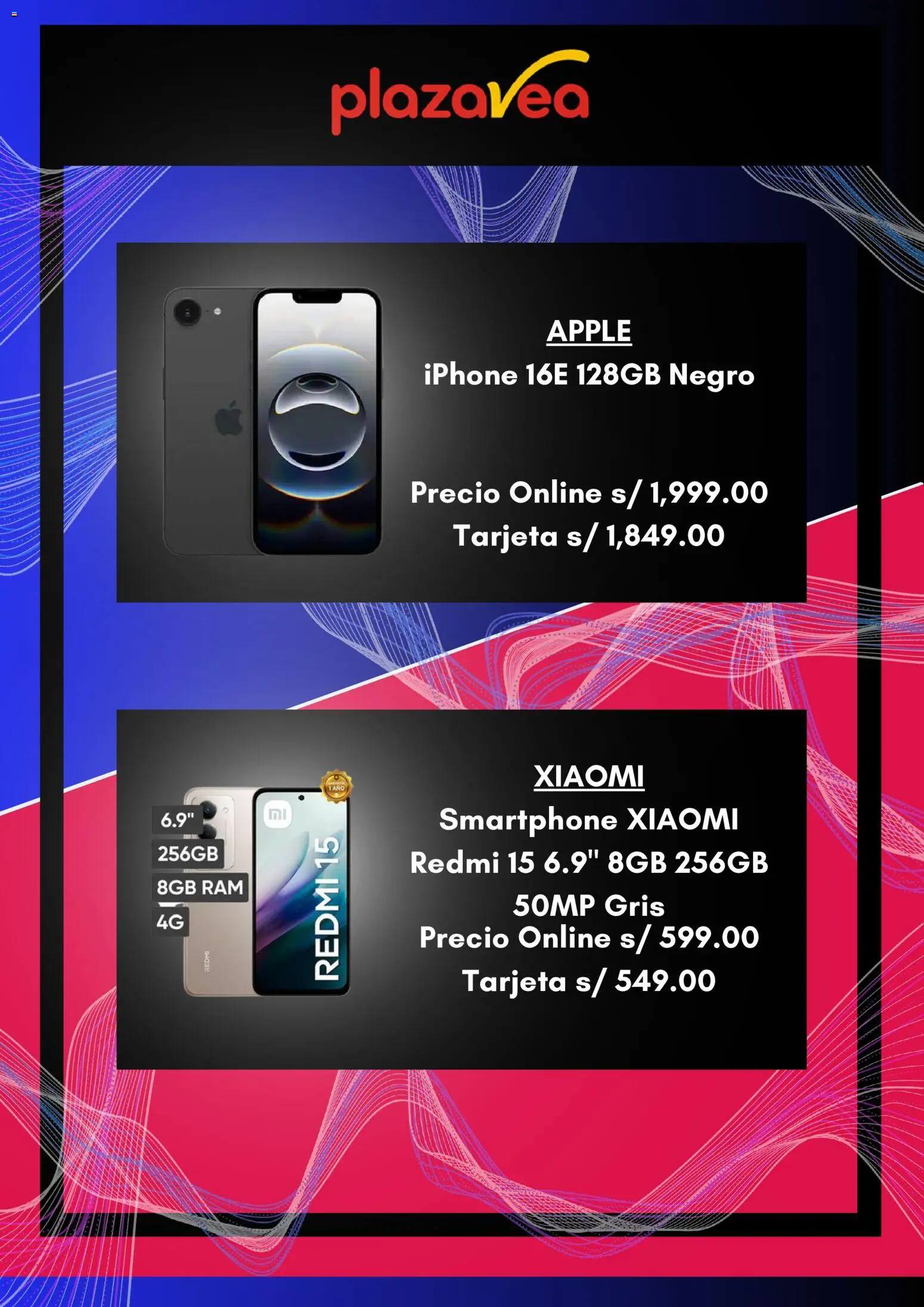 Catálogo Plaza Vea válido desde 13/07/2026 | Página: 2 | Productos: Smartphone