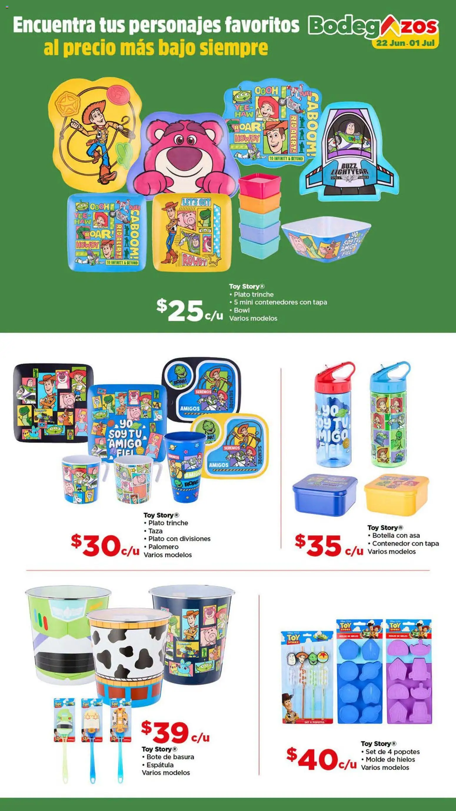 Nuevas ofertas de Bodega Aurrerá válidas en toda la República Mexicana desde el 22/06/2026. ¡Encuentra las mejores ofertas en Bodega Aurrerá folleto Bodegazos! | Página: 11