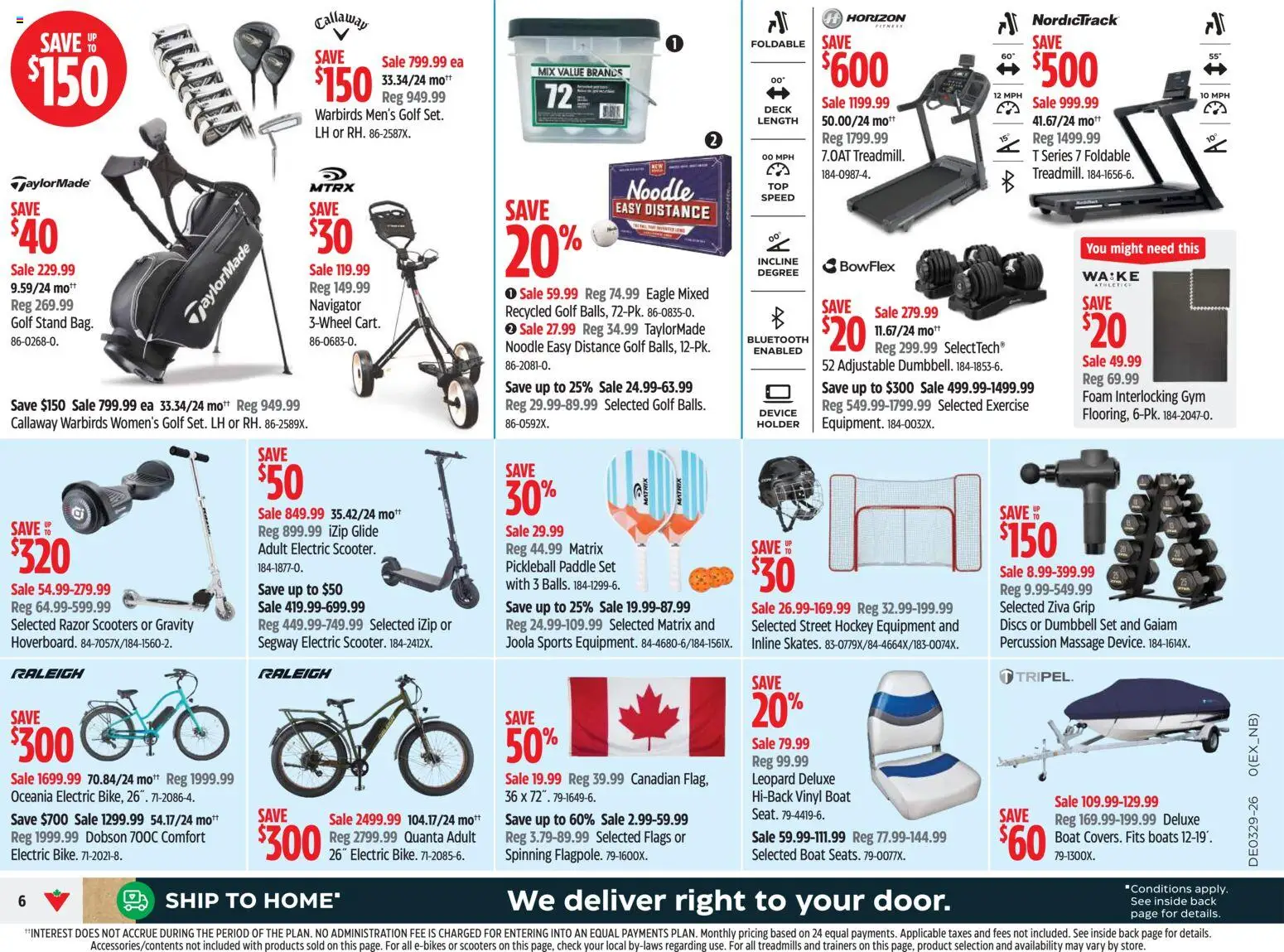Canadian Tire flyer valid from Jul 16, 2026 | Page: 6 | Products: Foam