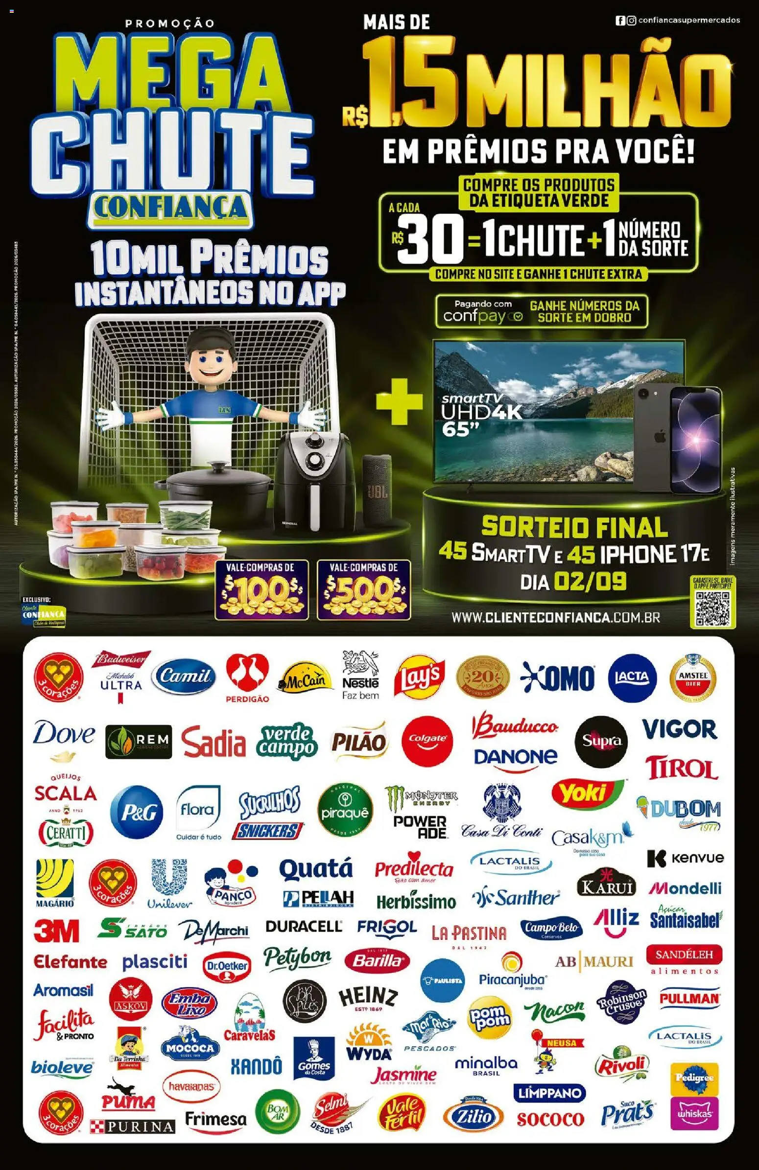 Confiança Folheto - válido de 12.06.2026 | Página: 6 | Produtos: Minalba, Suco, Dove, Suco prats