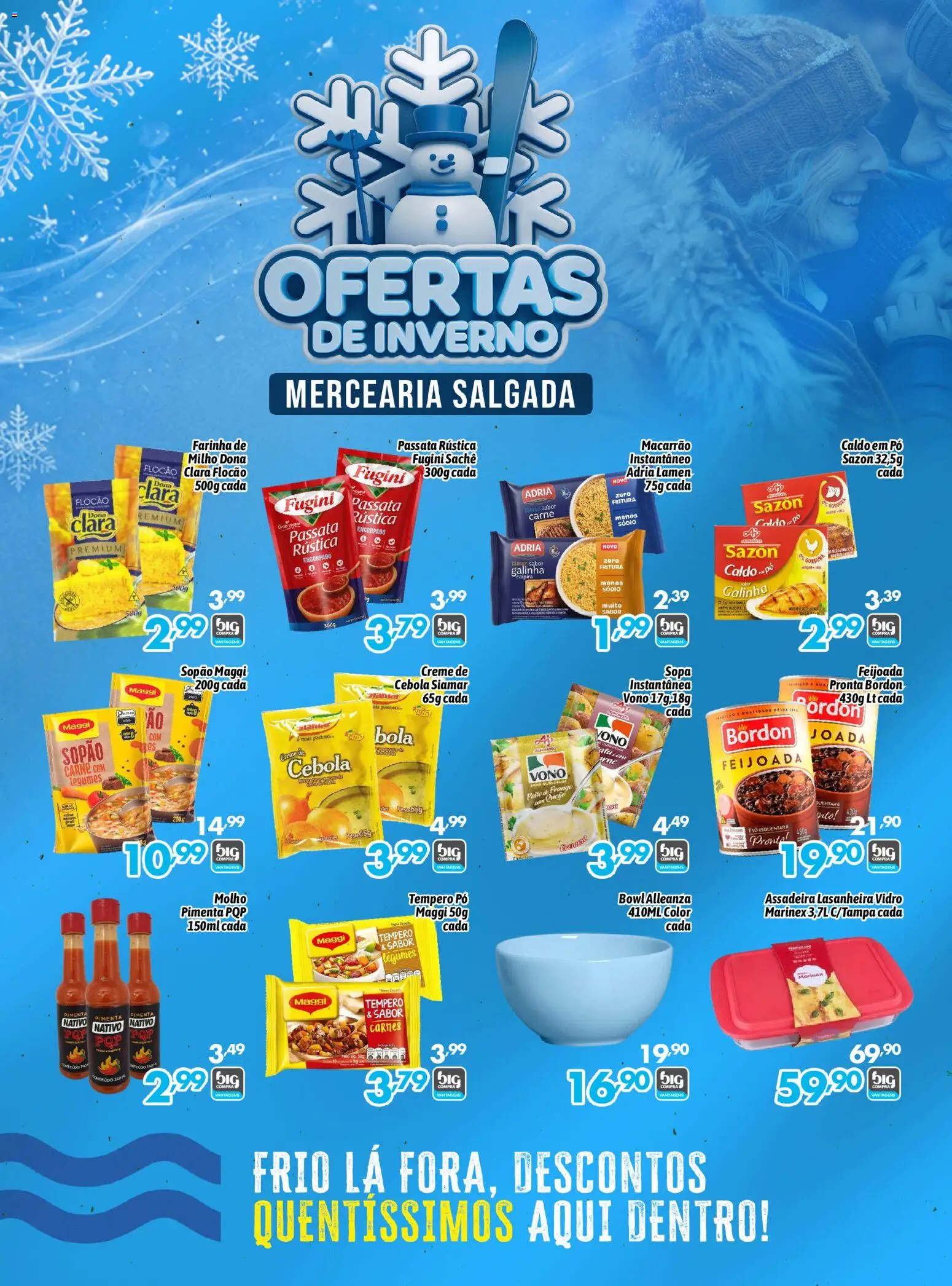 Big Compra Folheto - válido de 05.06.2026 | Página: 14 | Produtos: Macarrão, Sopa instantânea, Assadeira, Frango