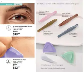 Vista previa de Perfilador de cejas, Metal y plástico. (192980) 4 pts, nuevo folleto de la tienda, válido en México a partir del 08.05.2026 | Página: 138 | Productos: Perfilador, Juego
