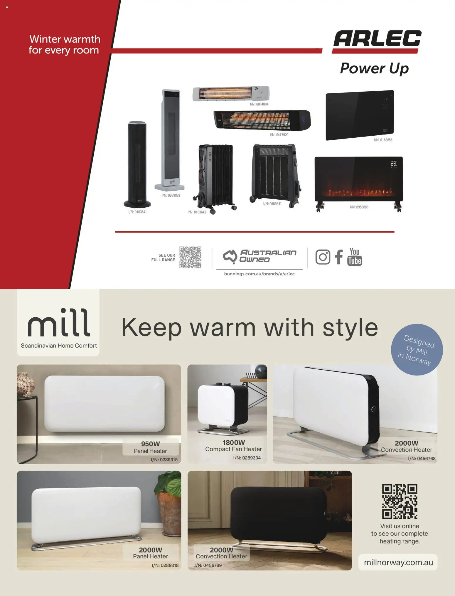 Bunnings Warehouse catalogue - valid from 01.05.2026 | Page: 42 | Products: Heater, Fan