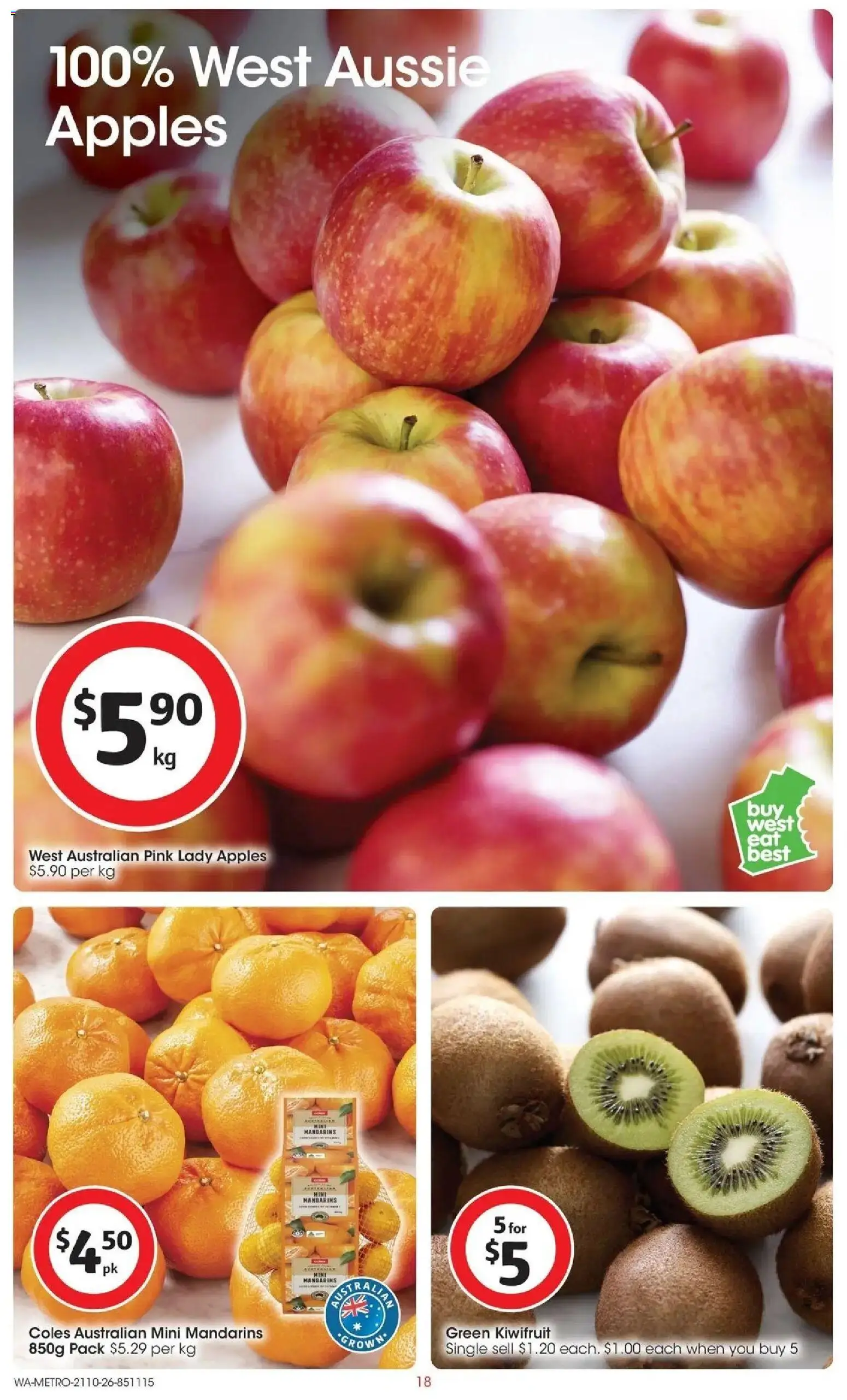 ﻿Coles catalogue valid from 21/10/2026 > Online Australia | Page: 18