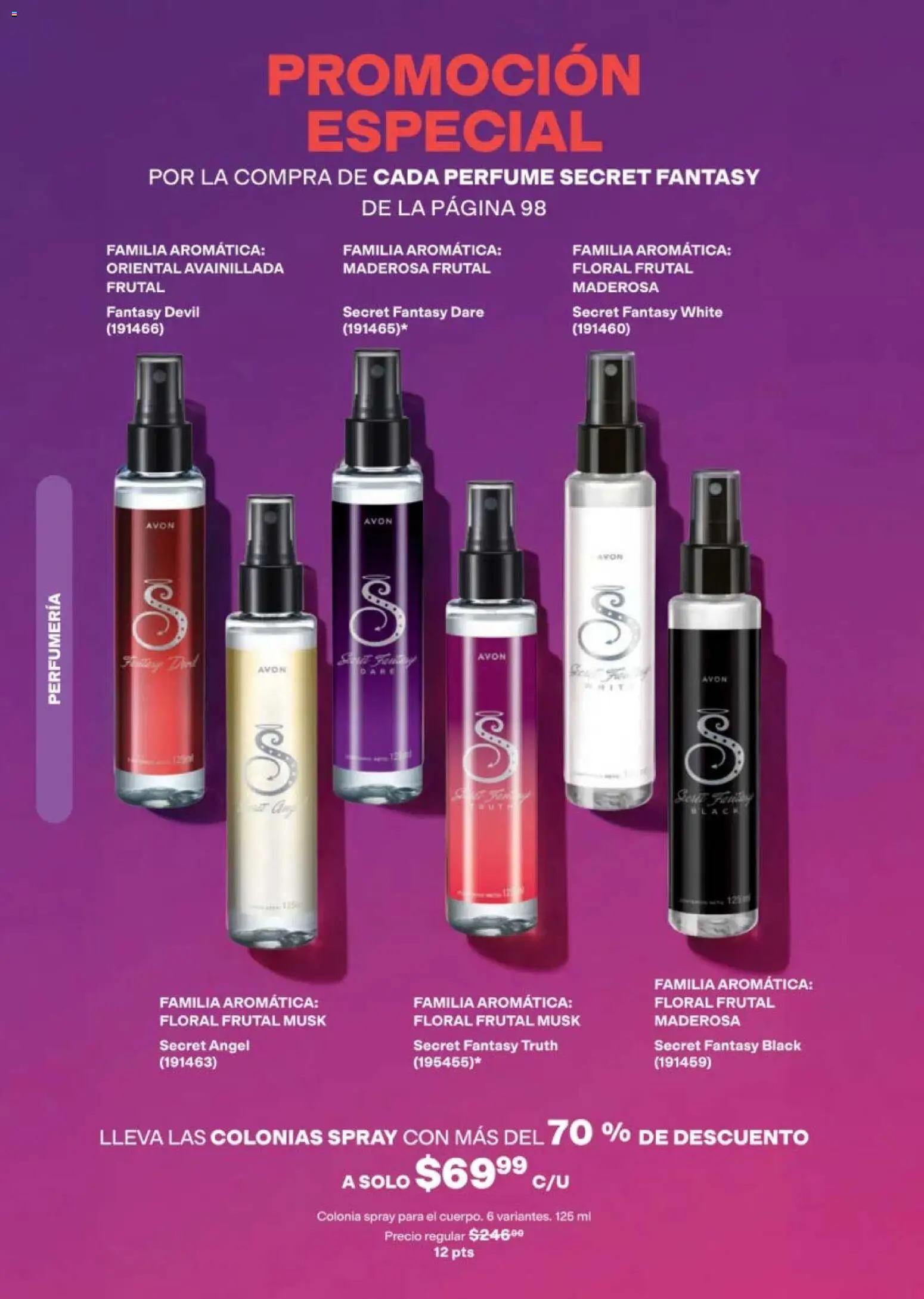 Nuevas ofertas de AVON válidas en toda la República Mexicana desde el 10/07/2026. ¡Encuentra las mejores ofertas en AVON campaña 11 2026! | Página: 97 | Productos: Perfume