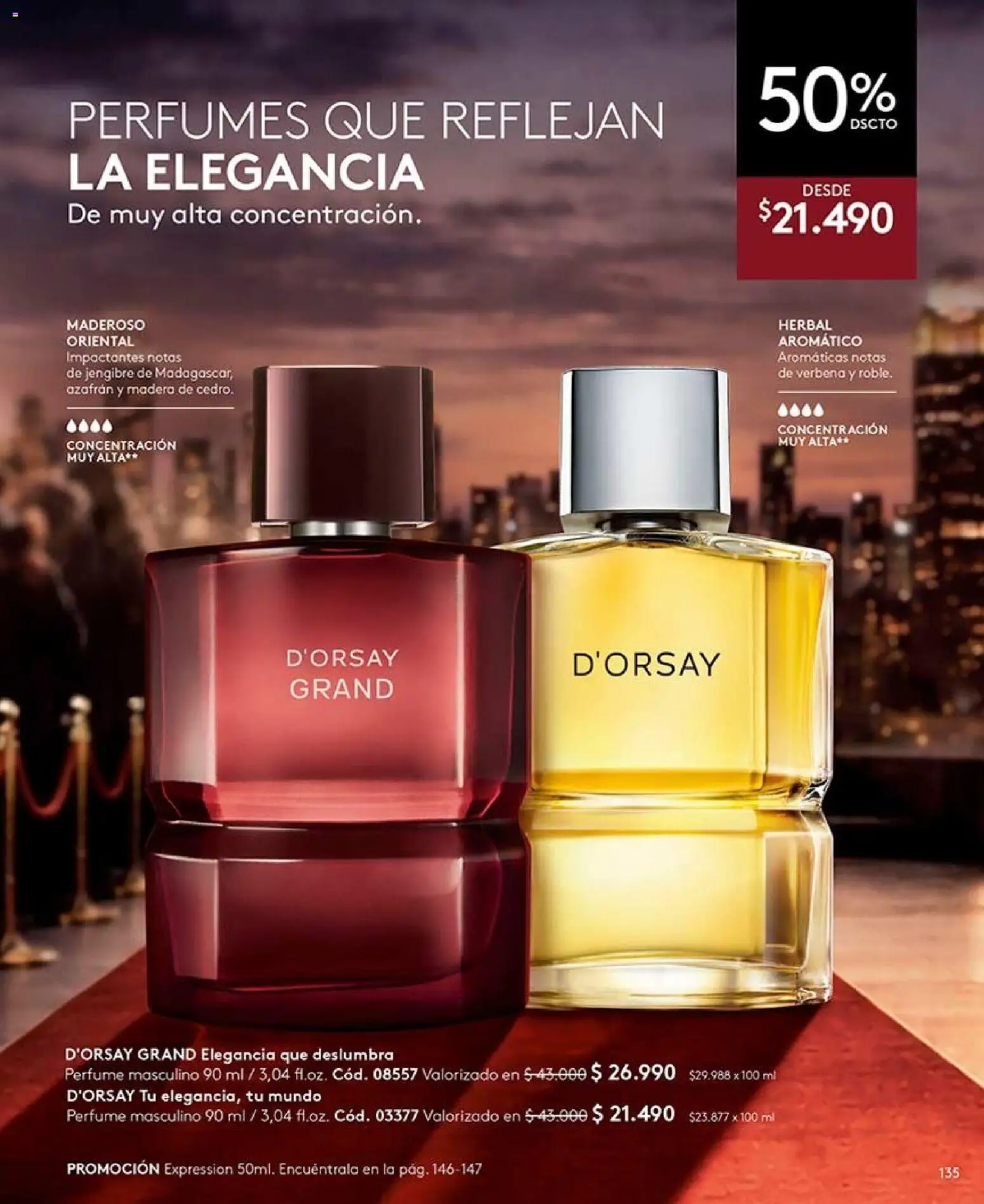 Catálogo Ésika Campaña 13 │ válido desde el 25.07.2026 | Página: 135 | Productos: Perfumes, Perfume, Jengibre