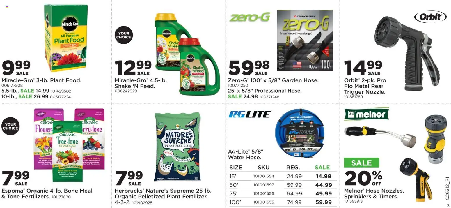 Mills Fleet Farm Lawn & Garden Event - valid from 18.05.2026 | Page: 3 | Products: Water