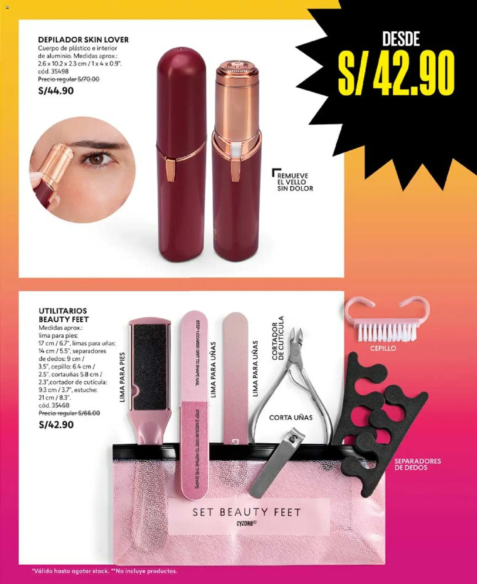 Catálogo CyZone válido desde 04.04.2026 | Página: 85 | Productos: Cortador, Depilador
