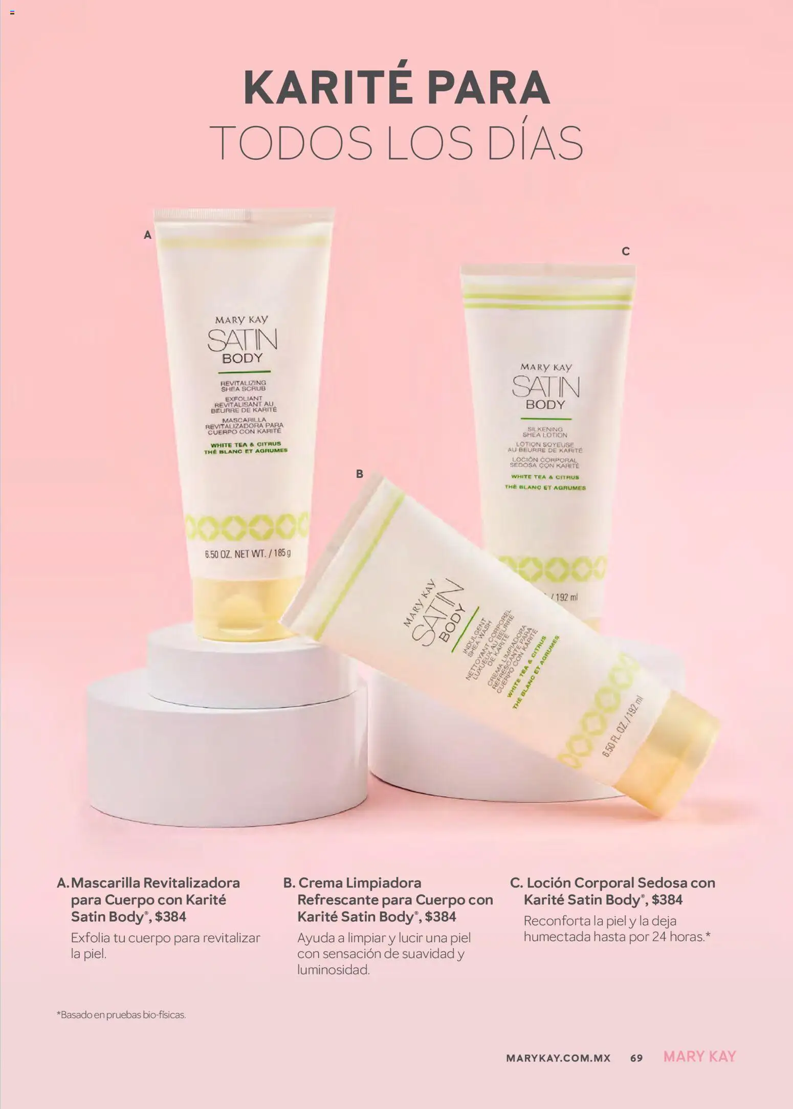 Nuevas ofertas de Mary Kay válidas en toda la República Mexicana desde el 01.03.2026. ¡Encuentra las mejores ofertas en Mary Kay catálogo! | Página: 69 | Productos: Crema, Loción, Body, Mascarilla