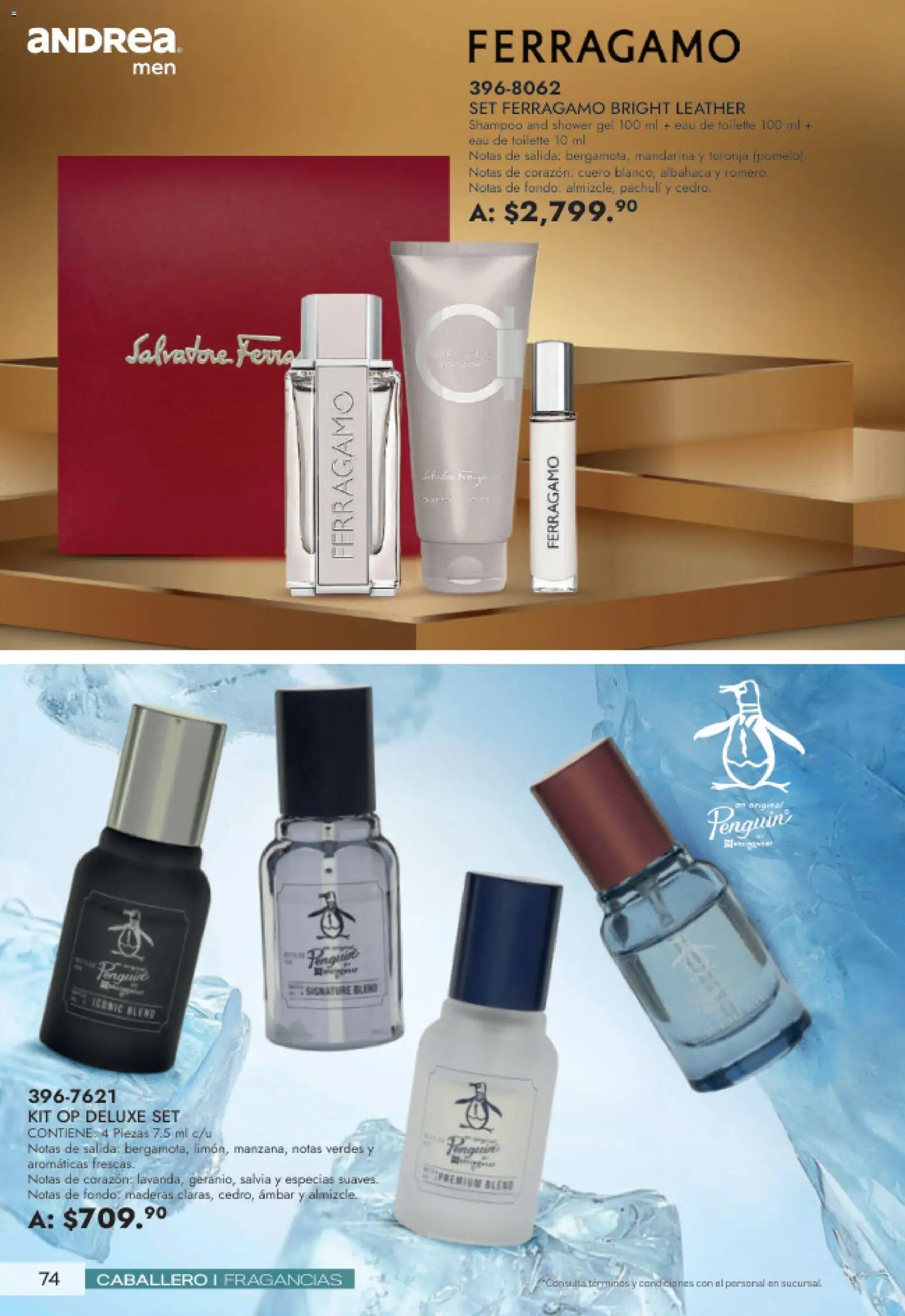 Nuevas ofertas de Andrea válidas en toda la República Mexicana desde el 24.05.2026. ¡Encuentra las mejores ofertas en Andrea catálogo Para papá! | Página: 74