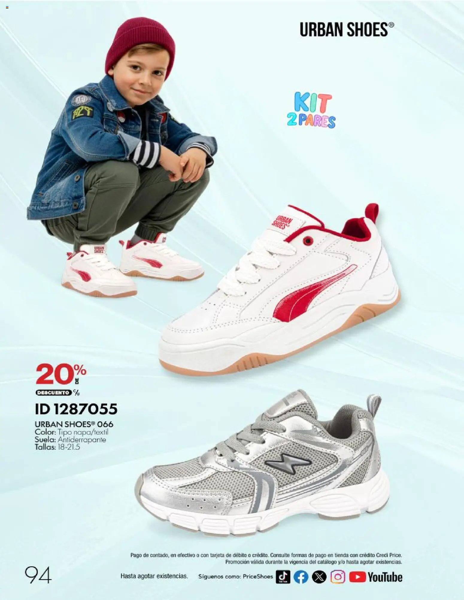Nuevas ofertas de Price Shoes válidas en toda la República Mexicana desde el 28/10/2026. ¡Encuentra las mejores ofertas en Price Shoes catálogo 10 pagos sin intereses! | Página: 94