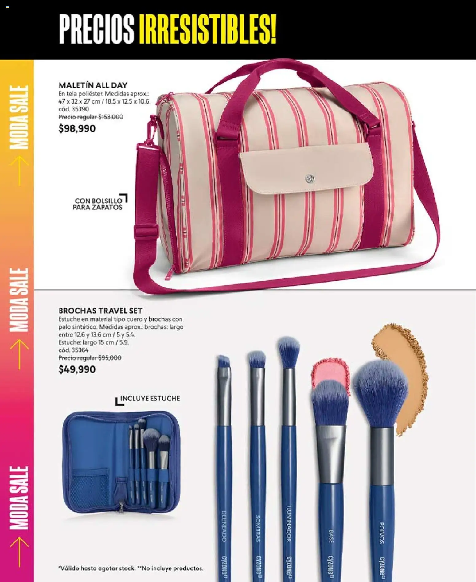 CyZone revista - valida desde el 17/07/2026 | Página: 30 | Productos: Estuche, Iluminador, Maletin, Zapatos