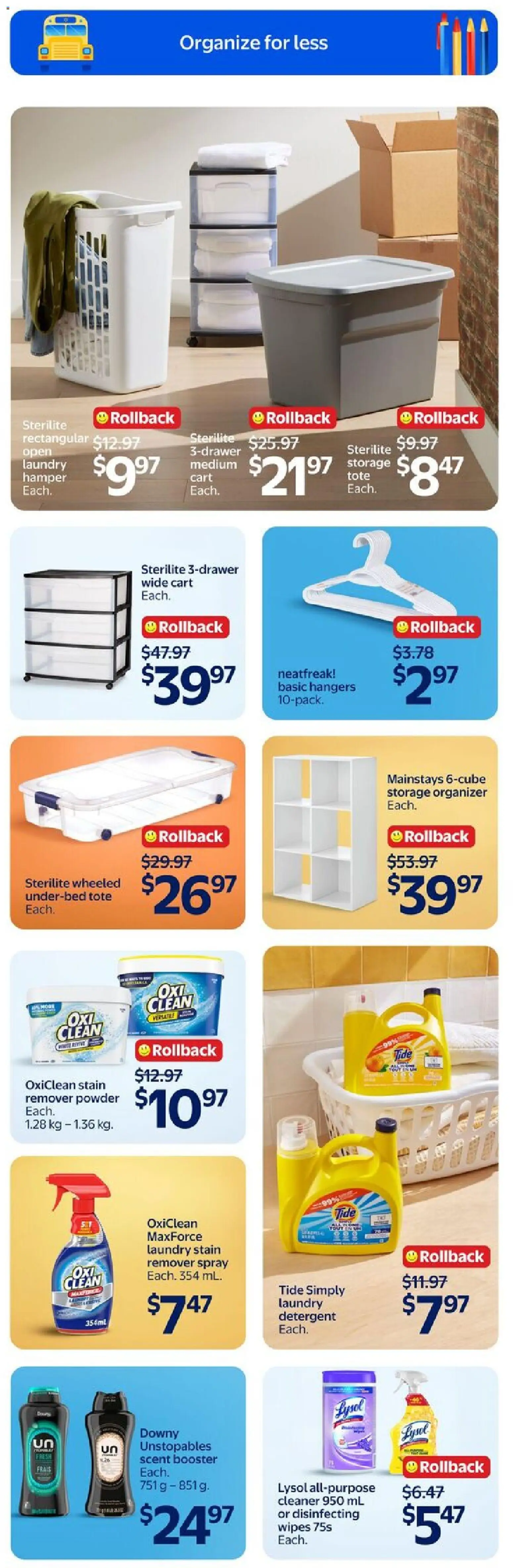 Walmart flyer valid from Aug 6, 2026 | Page: 21