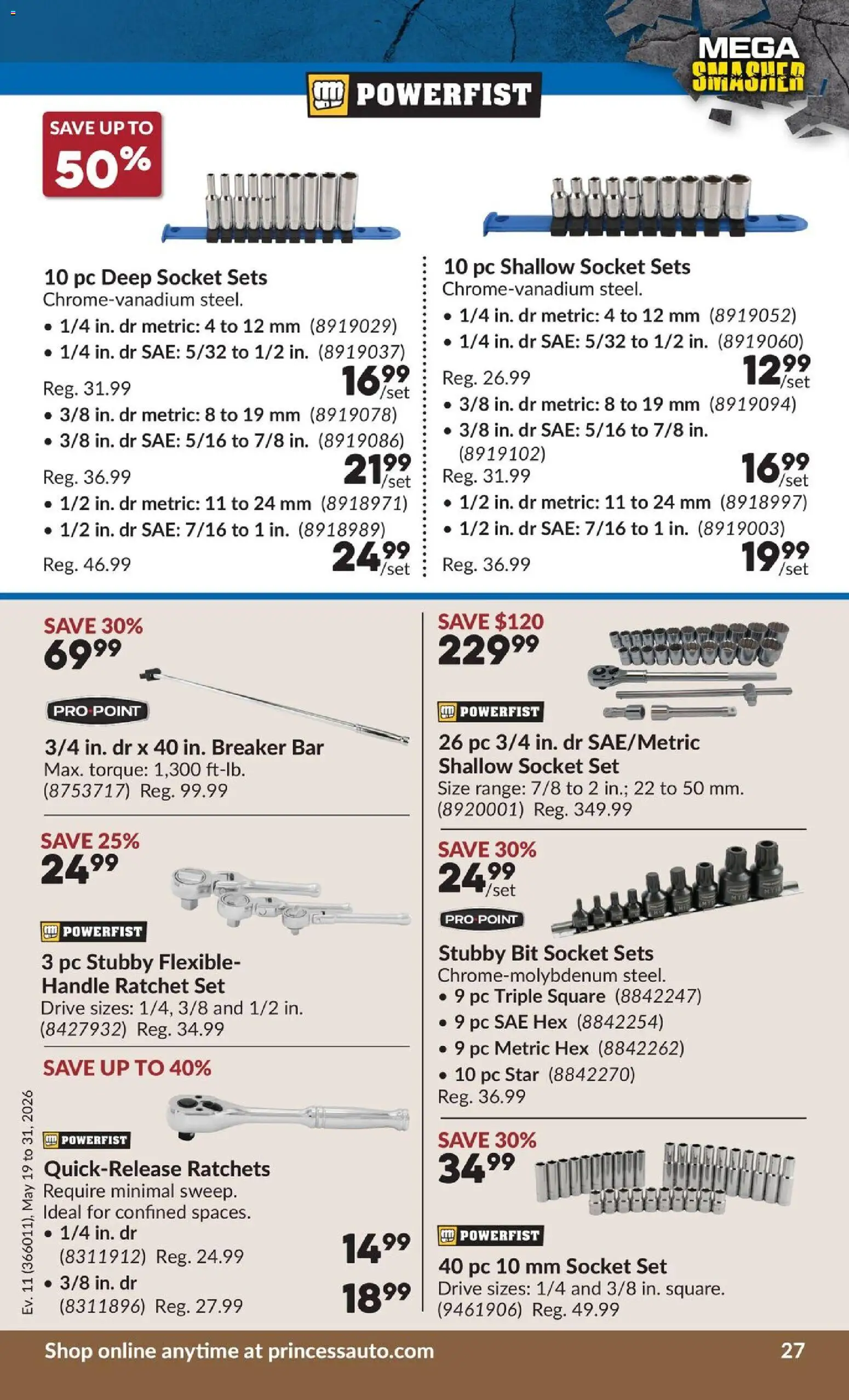Princess Auto flyer valid from 19.05.2026 | Page: 33