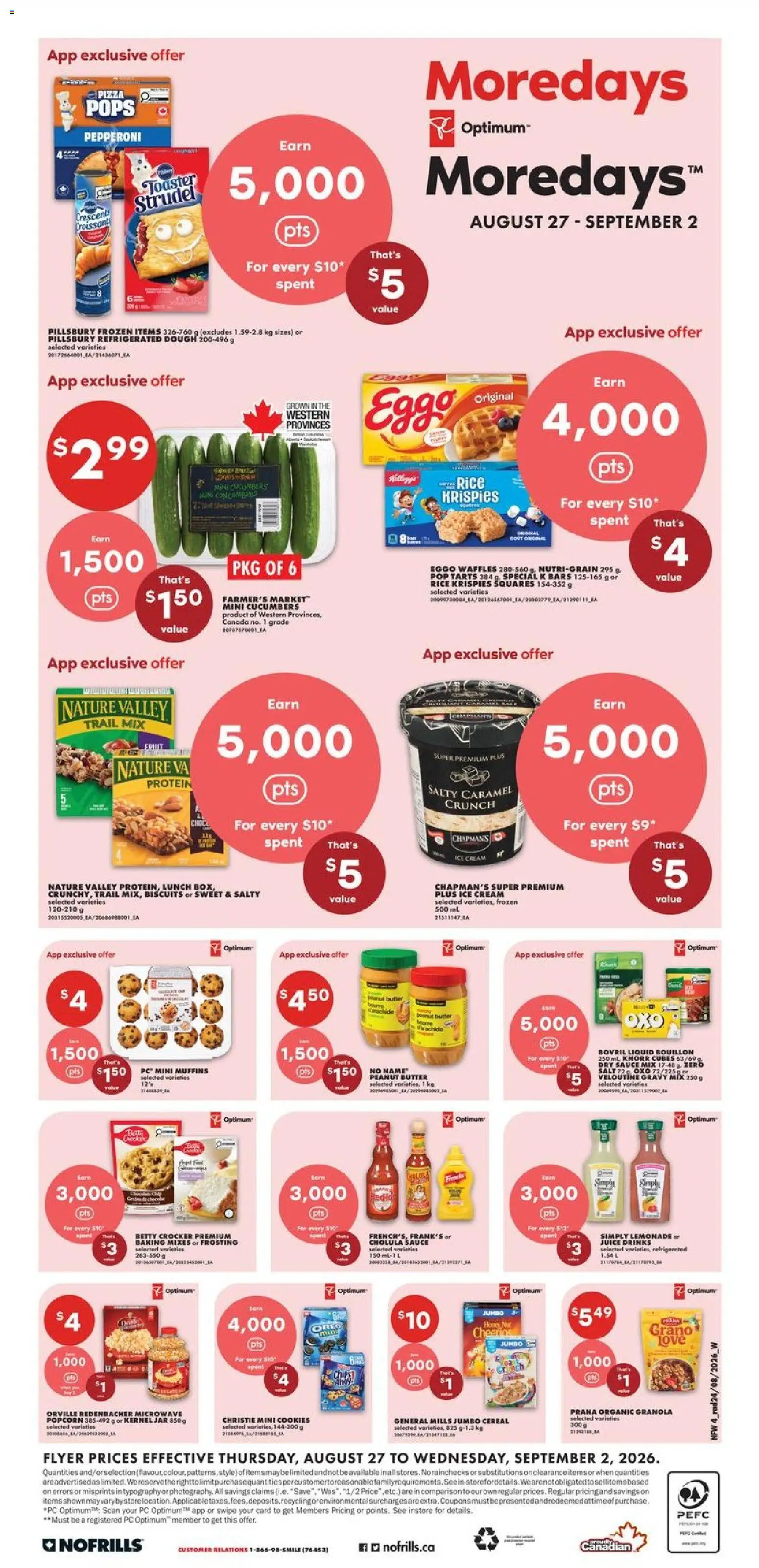 No Frills flyer valid from Aug 27, 2026 | Page: 5