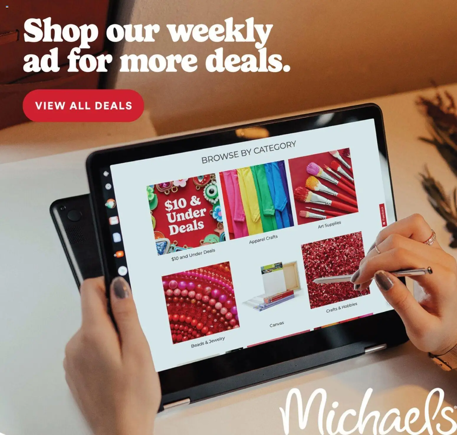 Michaels Weekly Ad - valid from 06.03.2026 | Page: 4 | Products: Canvas