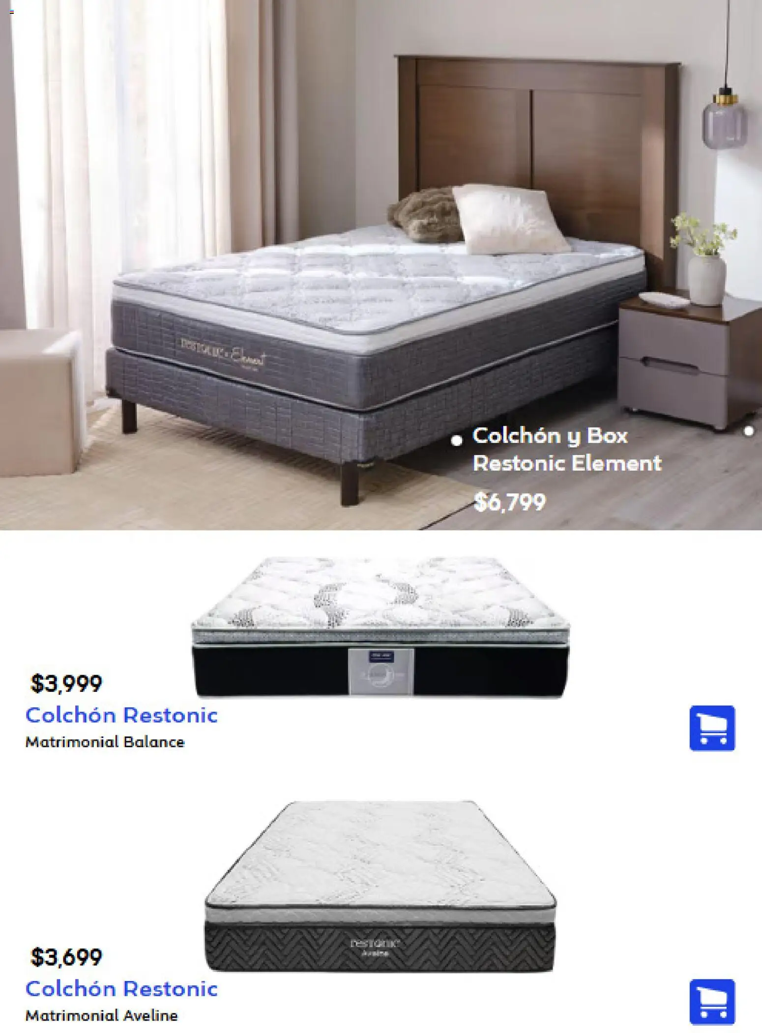 Coppel catálogo │ válido desde el 01/09/2026 | Página: 38 | Productos: Colchón