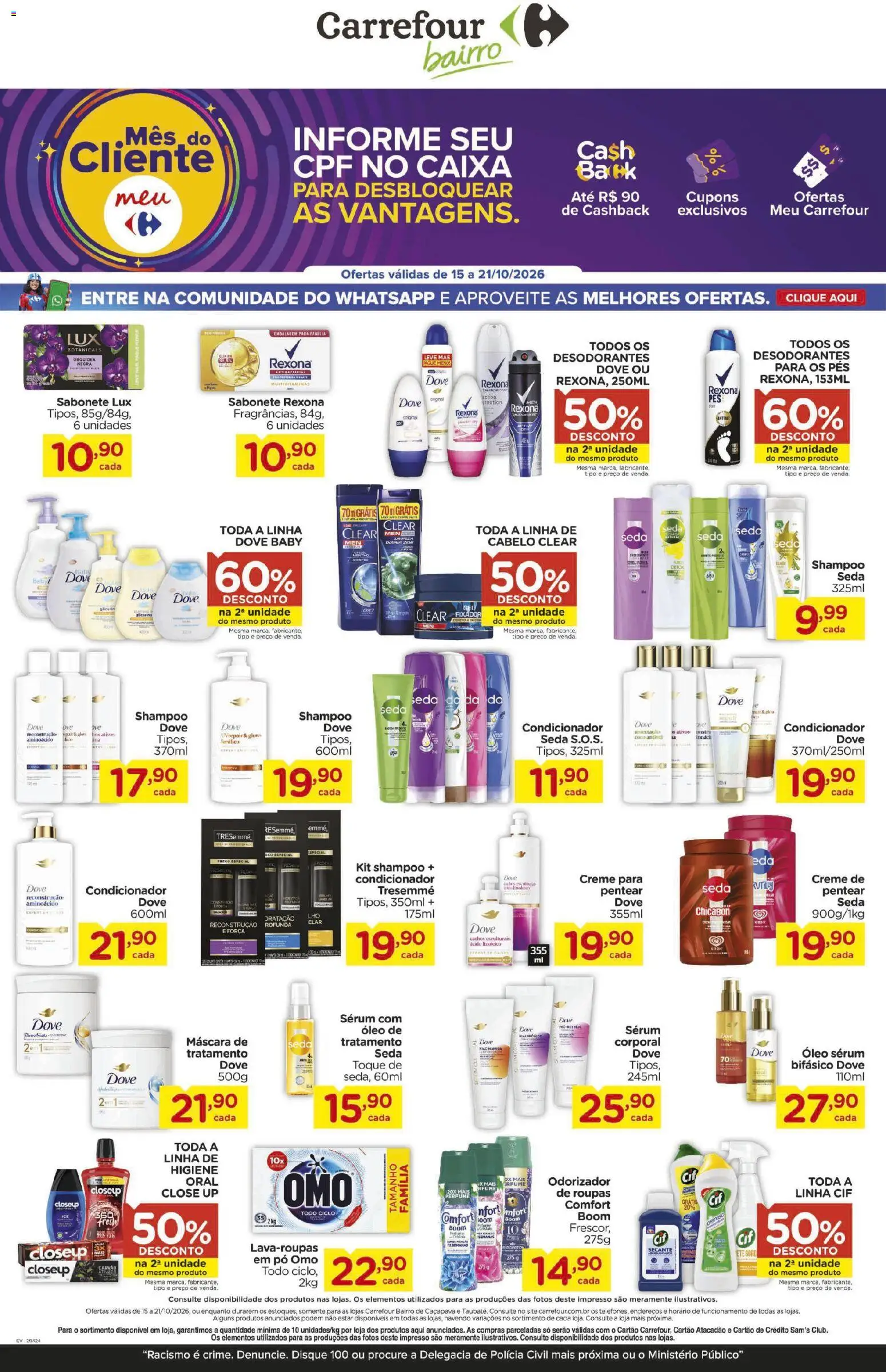 Carrefour Bairro Folheto - válido de 15/10/2026 | Página: 1