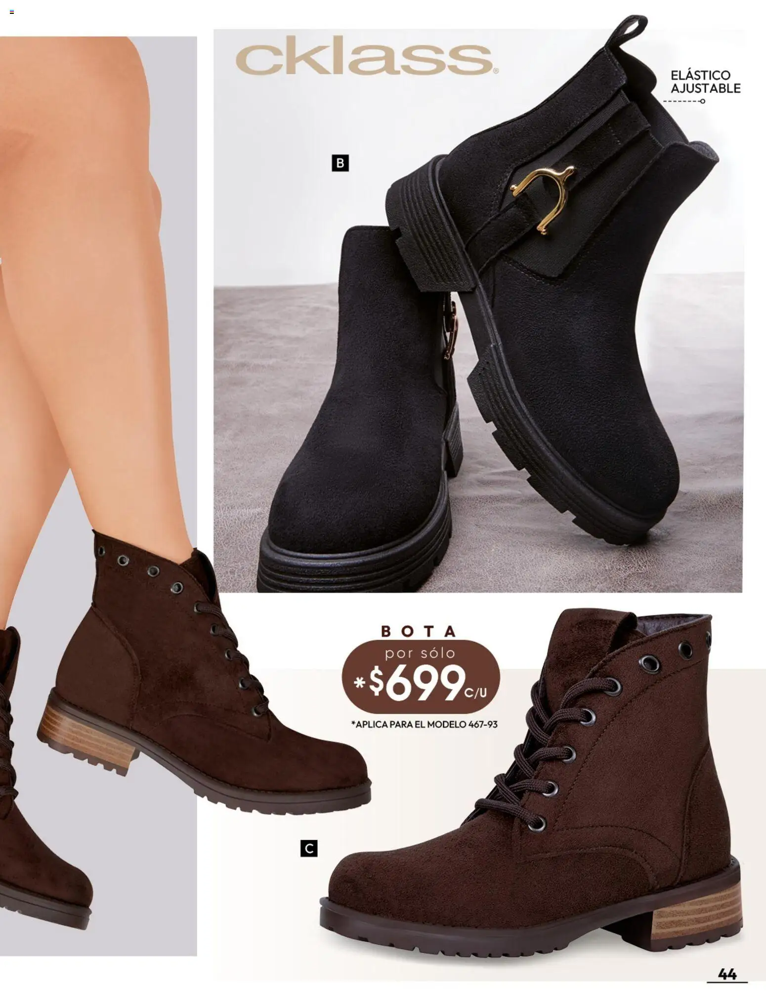 Nuevas ofertas de Cklass válidas en toda la República Mexicana desde el 08/07/2026. ¡Encuentra las mejores ofertas en Cklass catálogo Botas y botines! | Página: 45