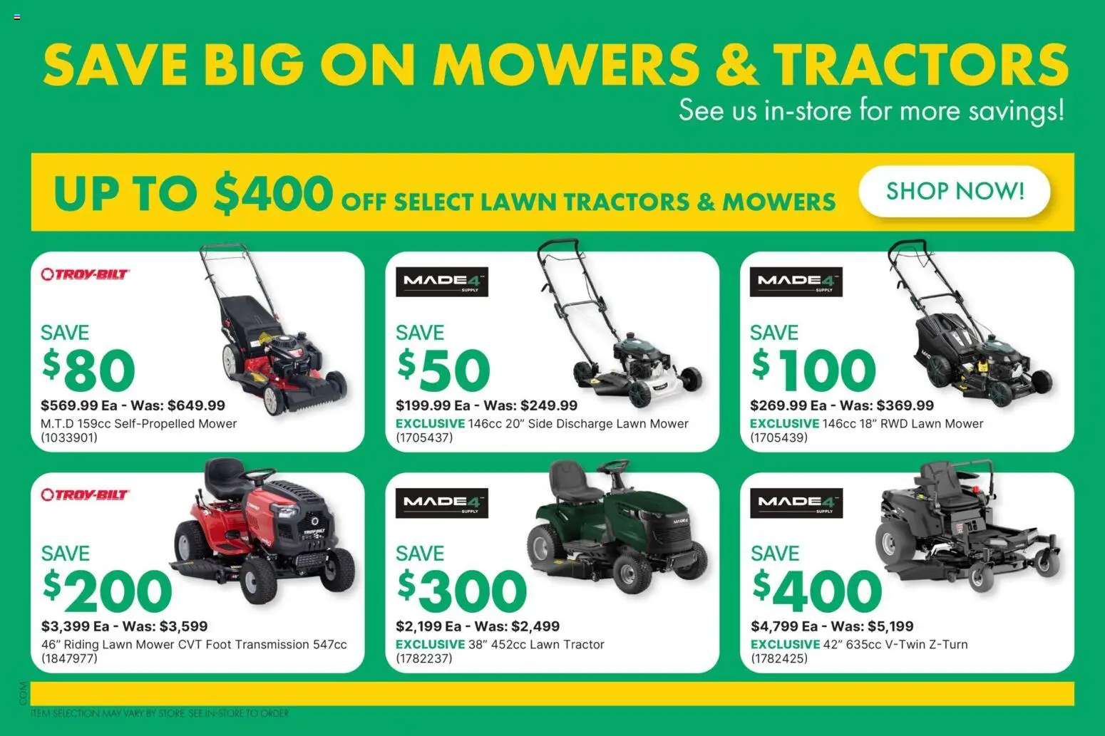 Kent flyer valid from Jun 25, 2026 | Page: 2 | Products: Mower