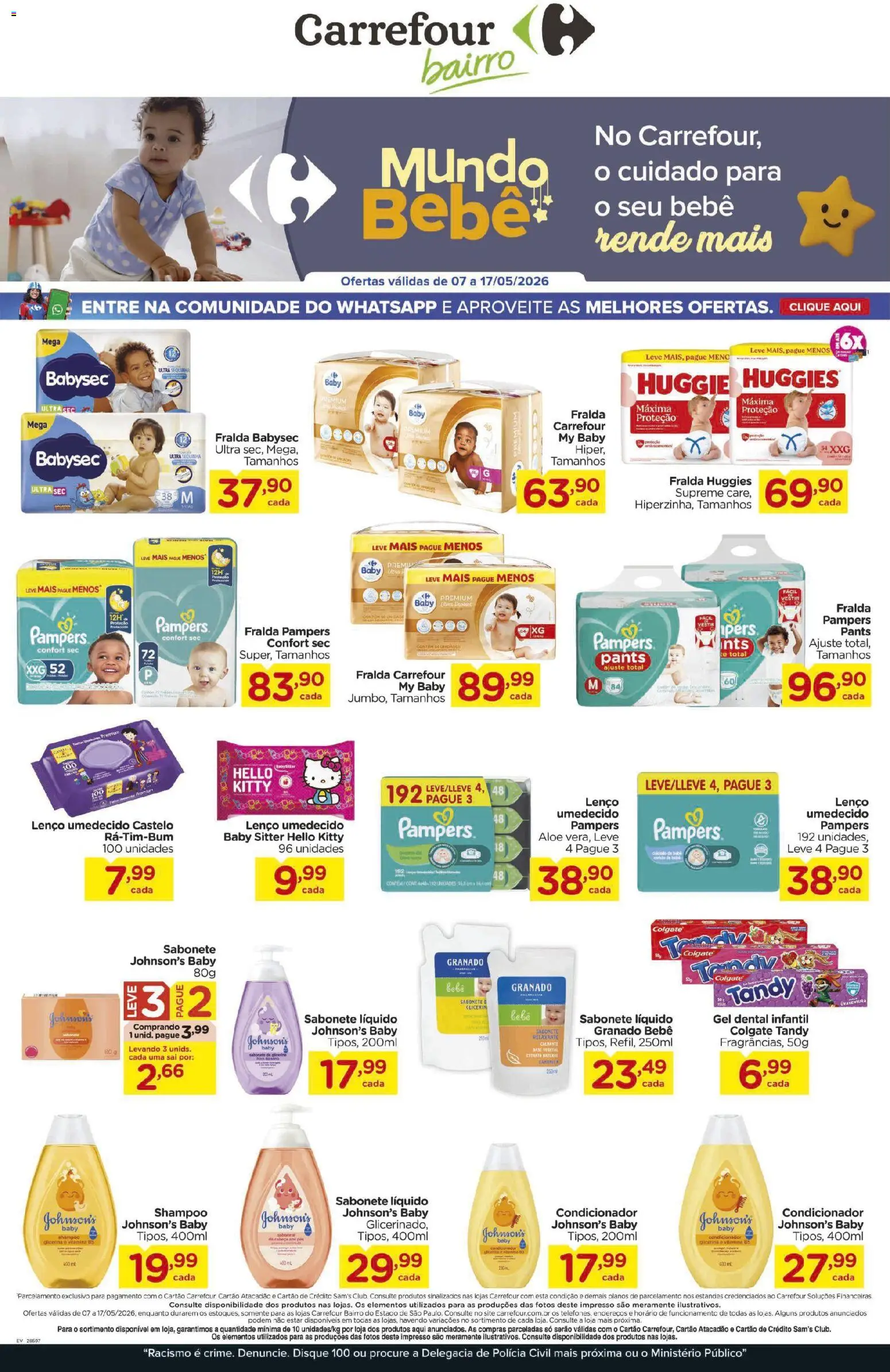Carrefour Bairro Folheto - válido de 07.05.2026 | Página: 1