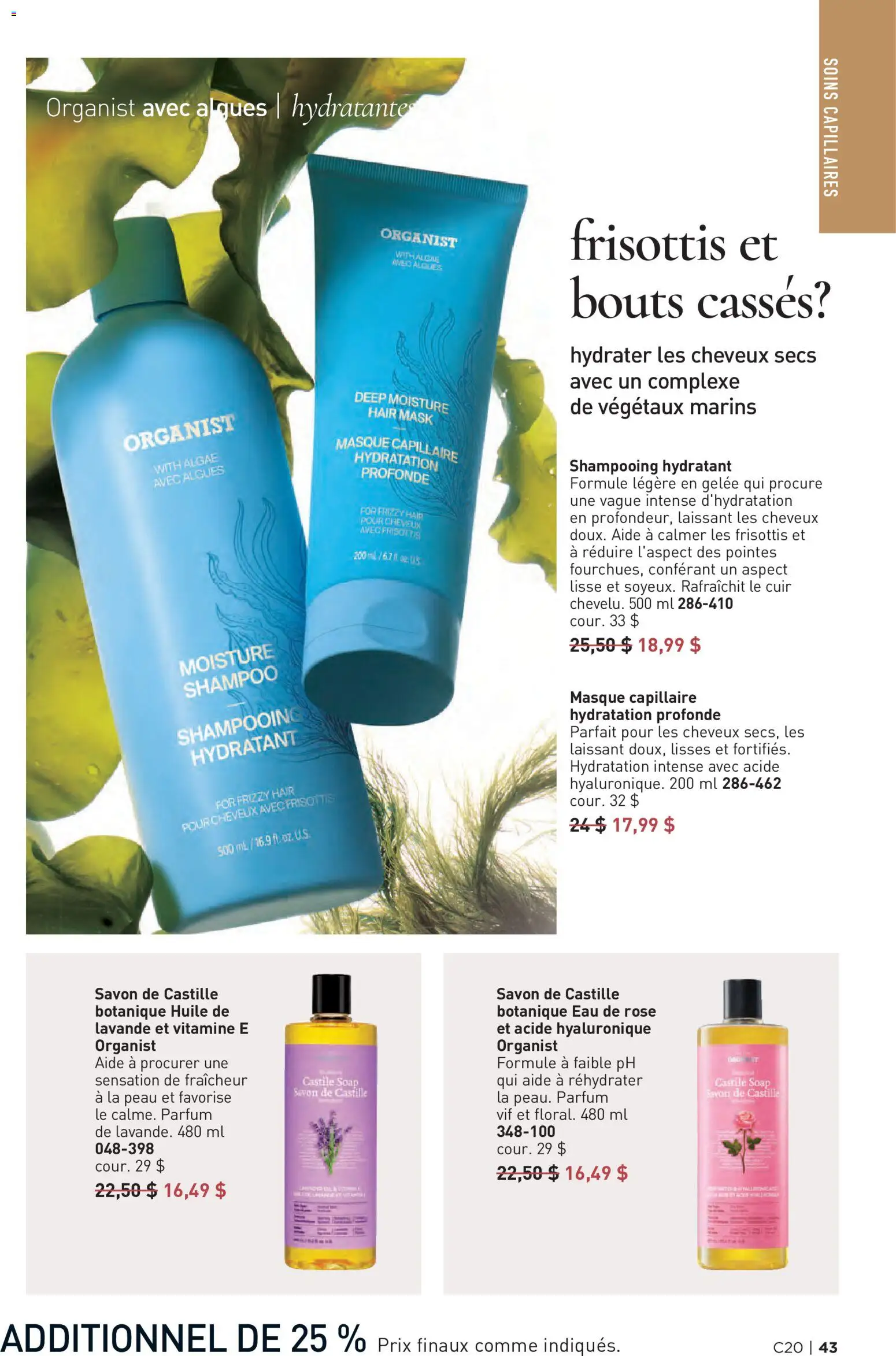 Avon flyer valid from Sep 23, 2026 | Page: 43 | Products: Shampoo, Hair mask, Mask, Soap