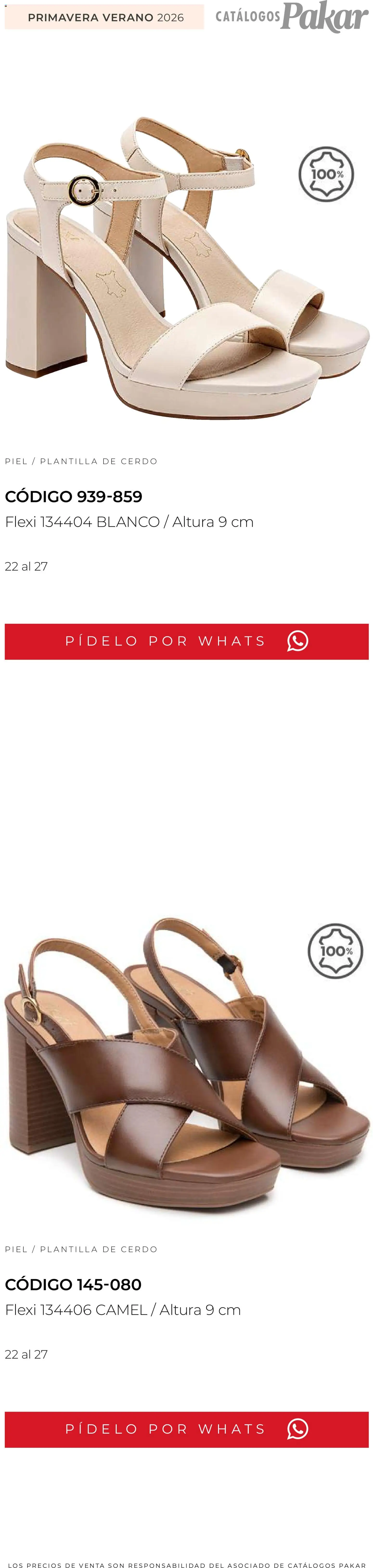 Nuevas ofertas de SC Pakar válidas en toda la República Mexicana desde el 04/03/2026. ¡Encuentra las mejores ofertas en SC Pakar catálogo Flexi PV26! | Página: 42 | Productos: Cerdo