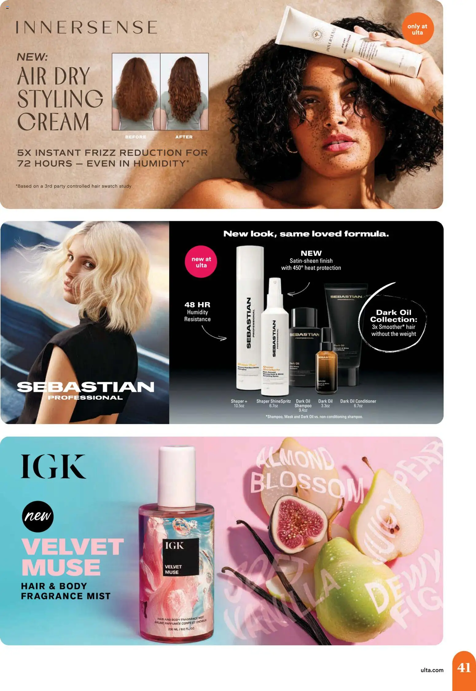 Ulta Beauty Weekly Ad - valid from 17.05.2026 | Page: 41 | Products: Fragrance, Conditioner, Cream, Weight
