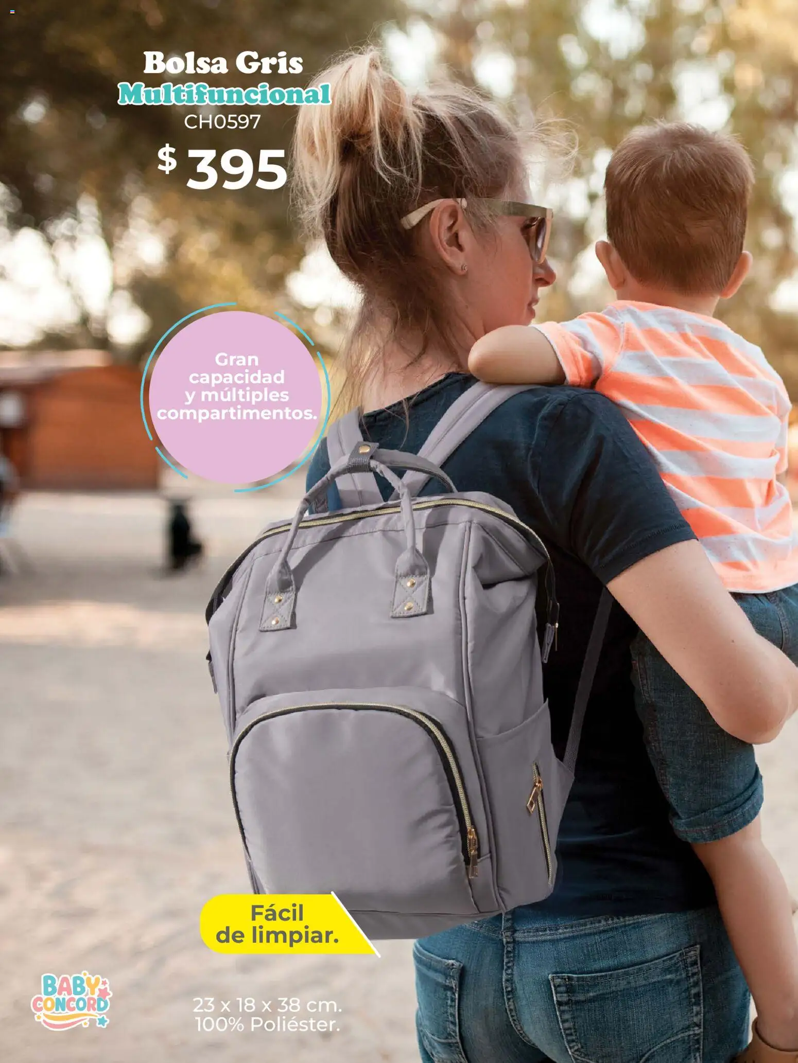 Nuevas ofertas de Colchas Concord válidas en toda la República Mexicana desde el 01/02/2026. ¡Encuentra las mejores ofertas en Colchas Concord catálogo Baby! | Página: 27 | Productos: Bolsa