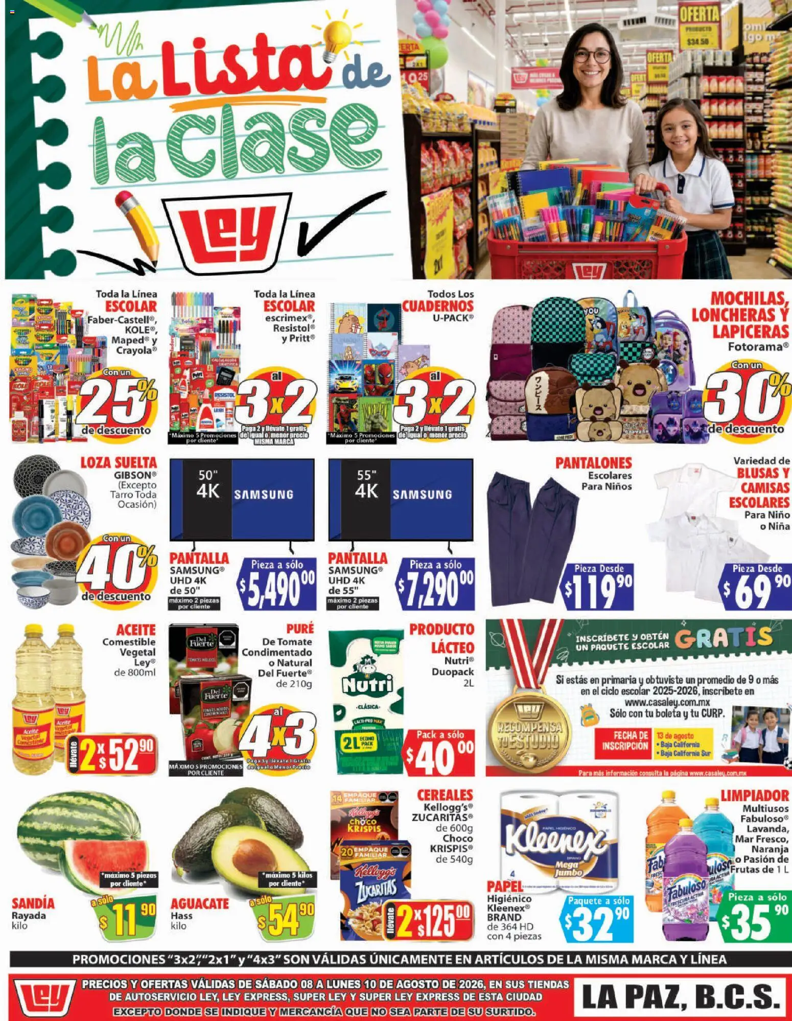 Nuevas ofertas de Casa Ley válidas en toda la República Mexicana desde el 08/08/2026. ¡Encuentra las mejores ofertas en Casa Ley folleto Autoservicio! | Página: 2 | Productos: Tomate, Aceite, Aguacate, Limpiador