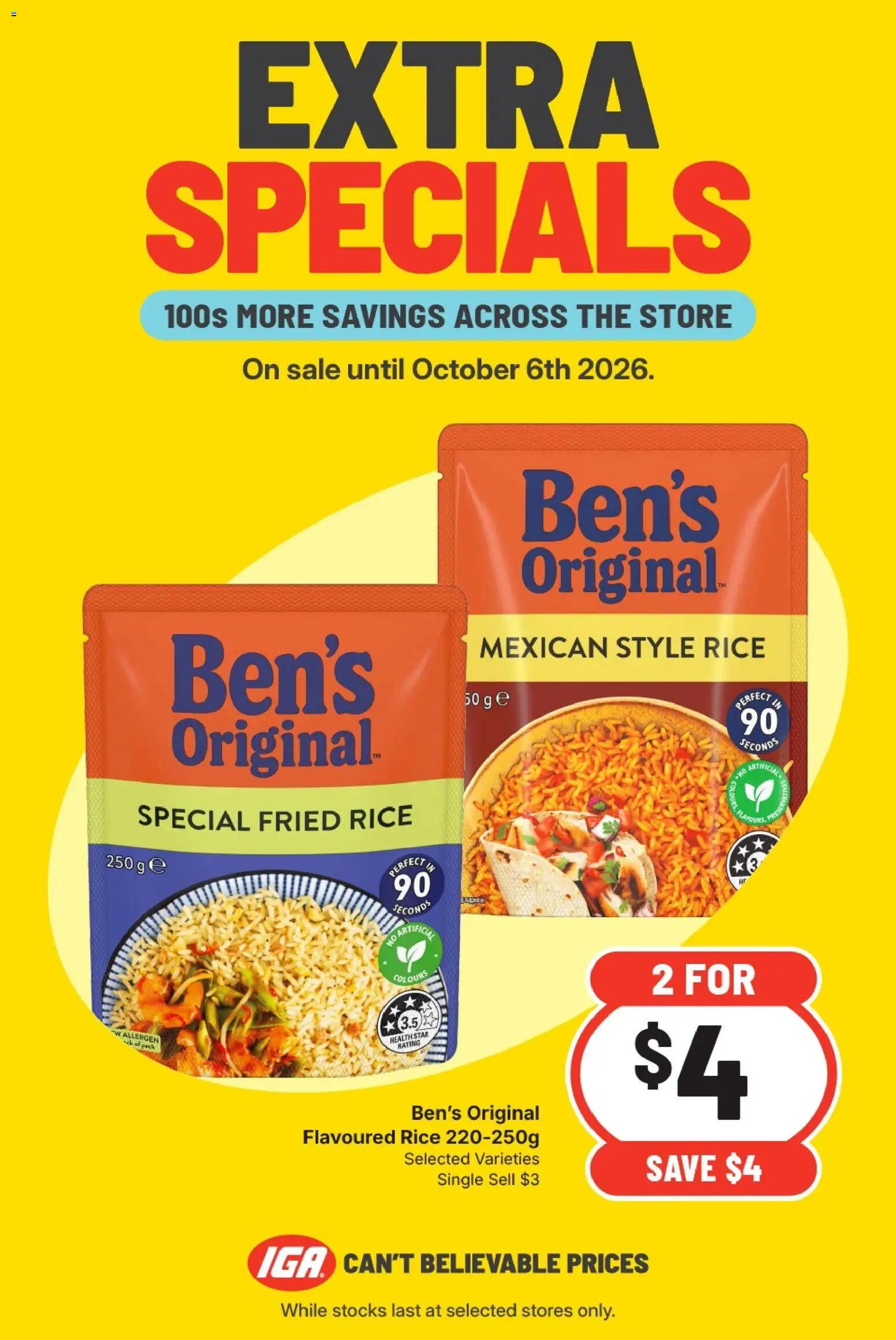 IGA catalogue - valid from 30/09/2026 | Page: 2 | Products: Rice