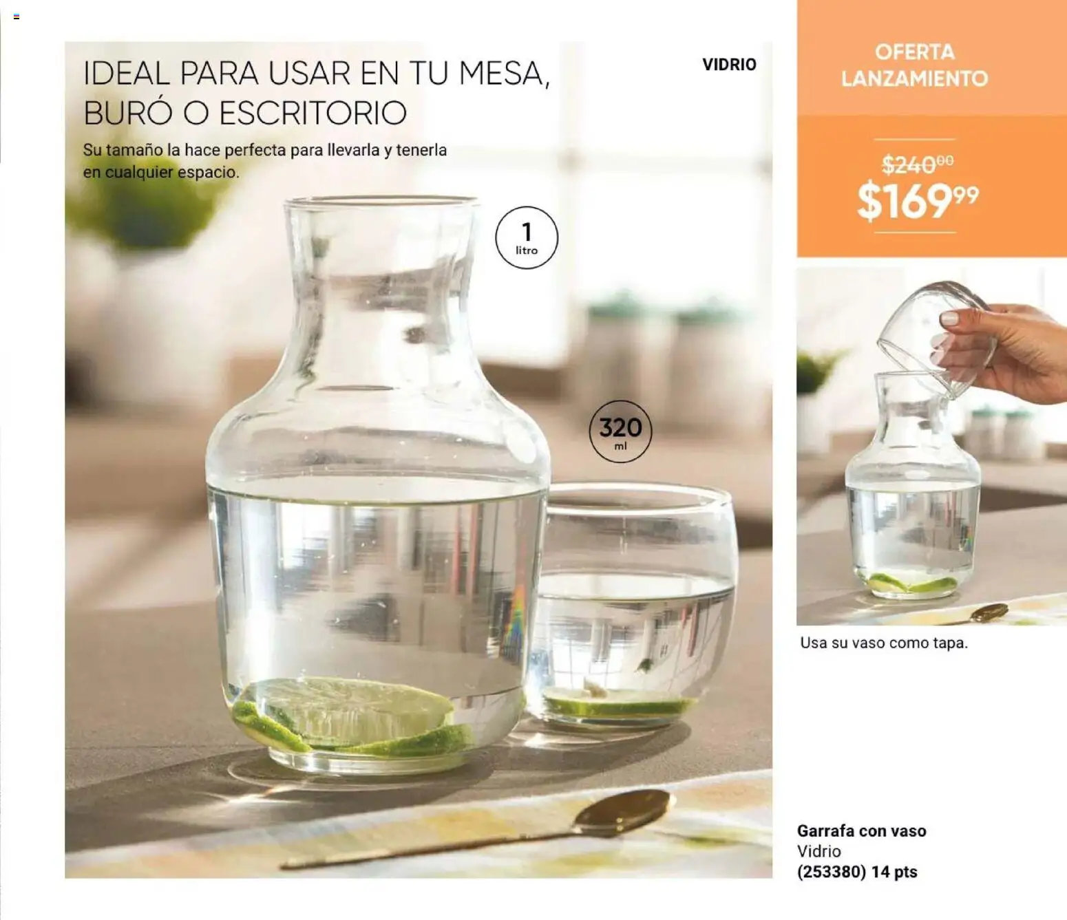 Nuevas ofertas de AVON válidas en toda la República Mexicana desde el 21/08/2026. ¡Encuentra las mejores ofertas en AVON Casa & Estilo 13 2026! | Página: 71 | Productos: Escritorio, Buró