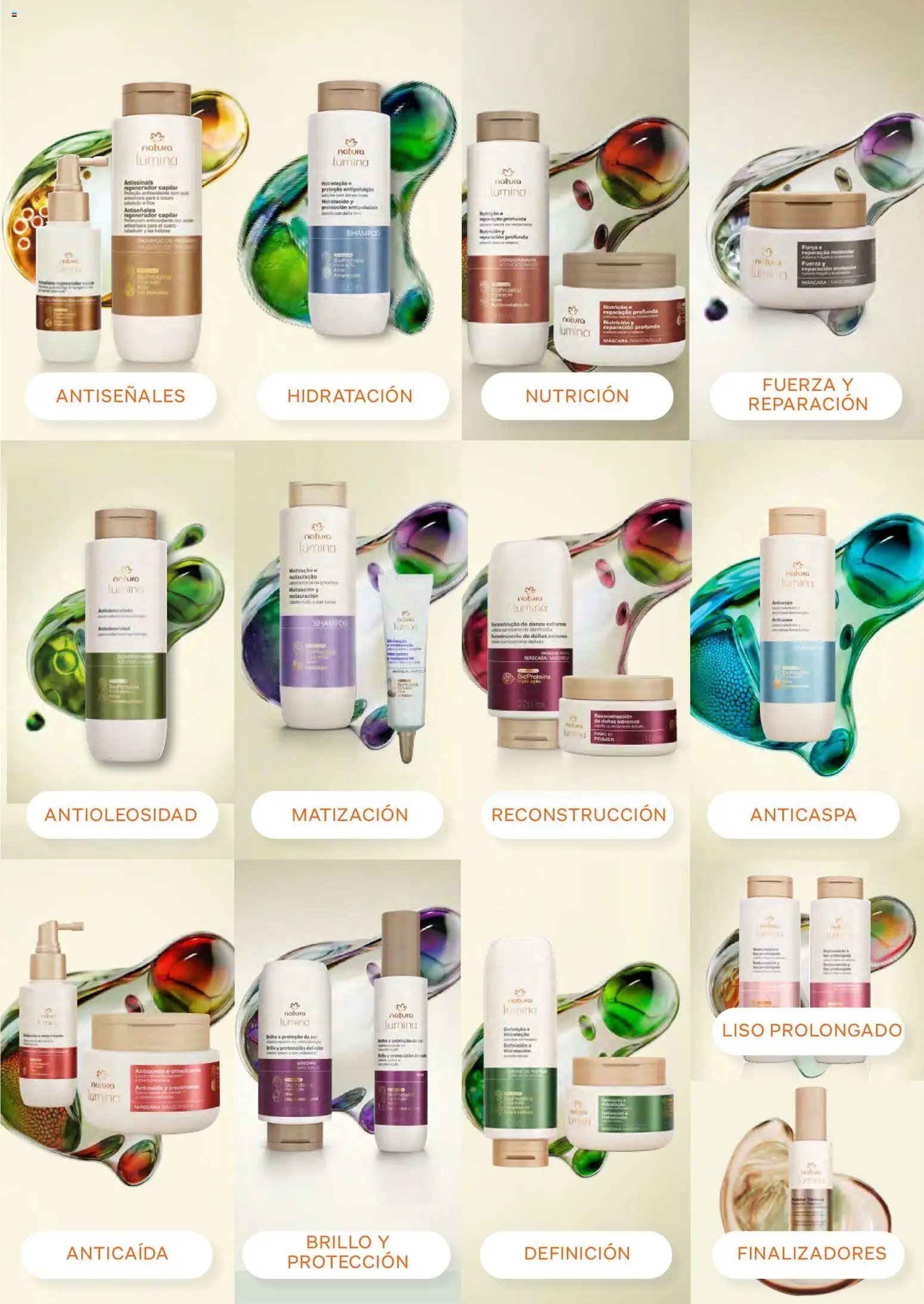 Natura revista - valida desde el 29.04.2026 | Página: 134 | Productos: Shampoo, Brillo, Máscara