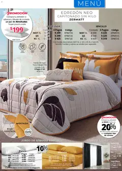 Vista previa de Colchas Concord catálogo, nuevo folleto de la tienda, válido en México a partir del 01.05.2026 | Página: 63