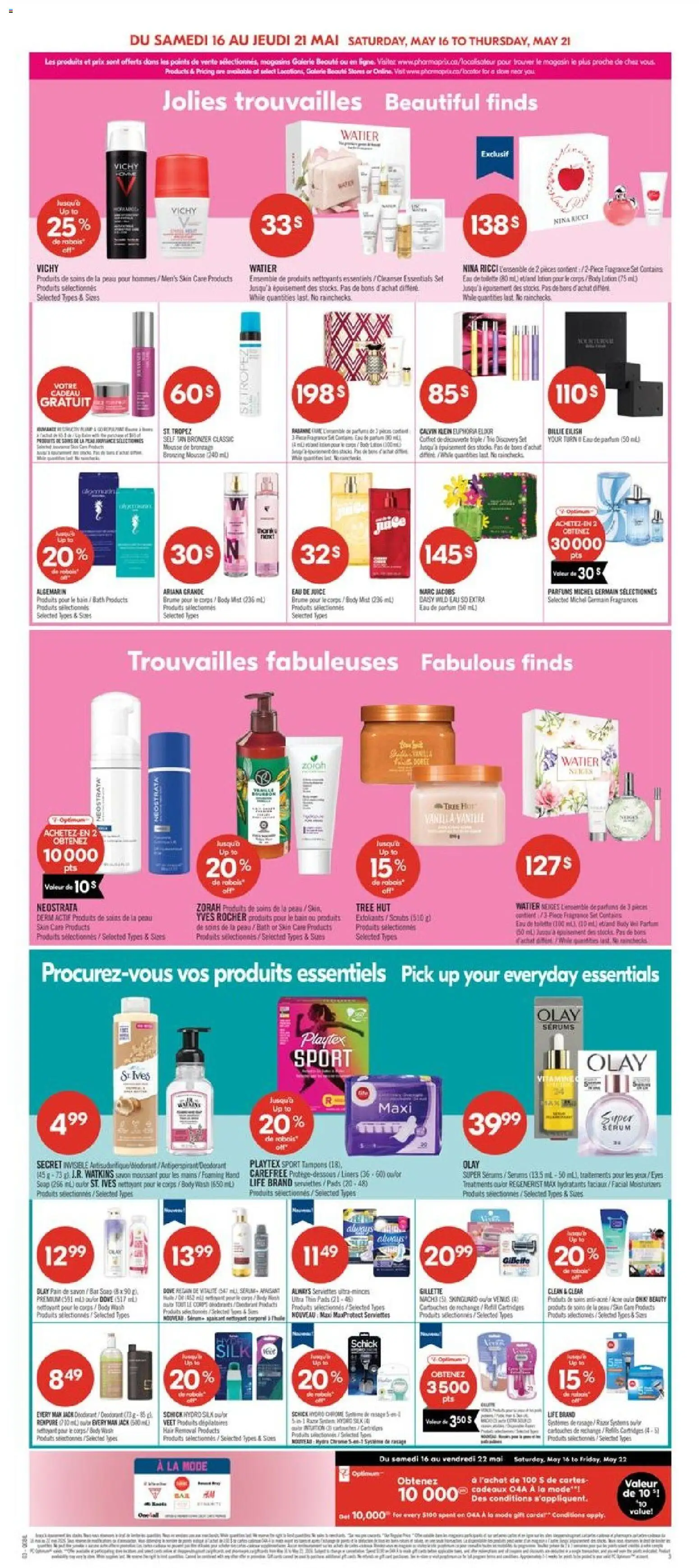 Pharmaprix flyer valid from 15.05.2026 | Page: 11 | Products: Fragrance, Body lotion, Deodorant, Bath