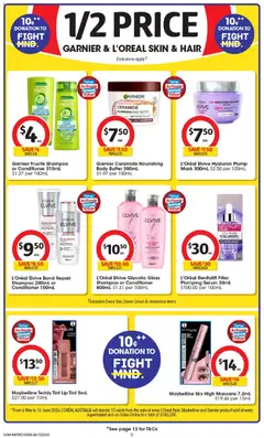 Preview of Coles catalogue - valid from 03.06.2026 | Page: 8 | Products: Shampoo, Conditioner, Mask, Body butter