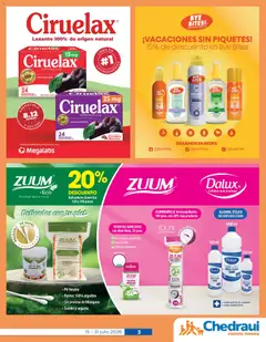 Vista previa de Chedraui folleto Cuidar tu salud, nuevo folleto de la tienda, válido en México a partir del 15/07/2026 | Página: 3