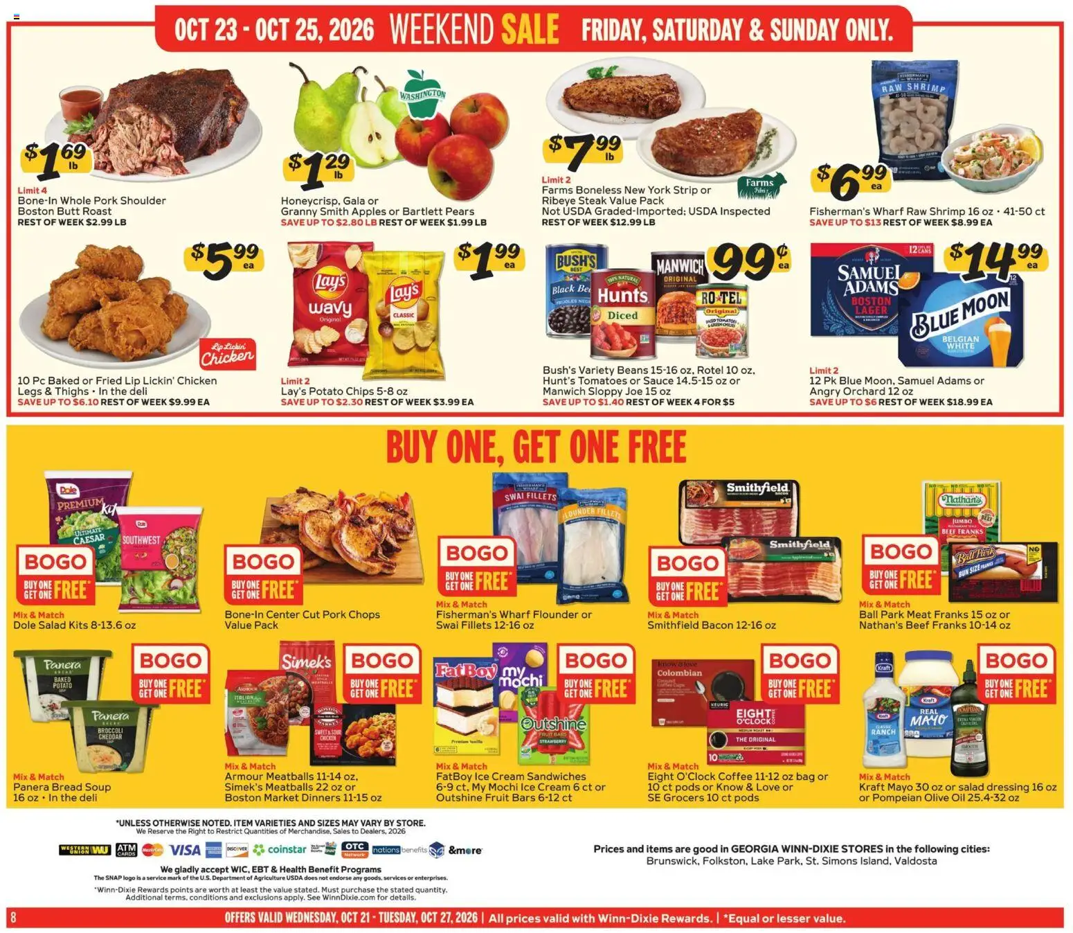 Winn Dixie Weekly Ad - valid from 10/21/2026 | Page: 8