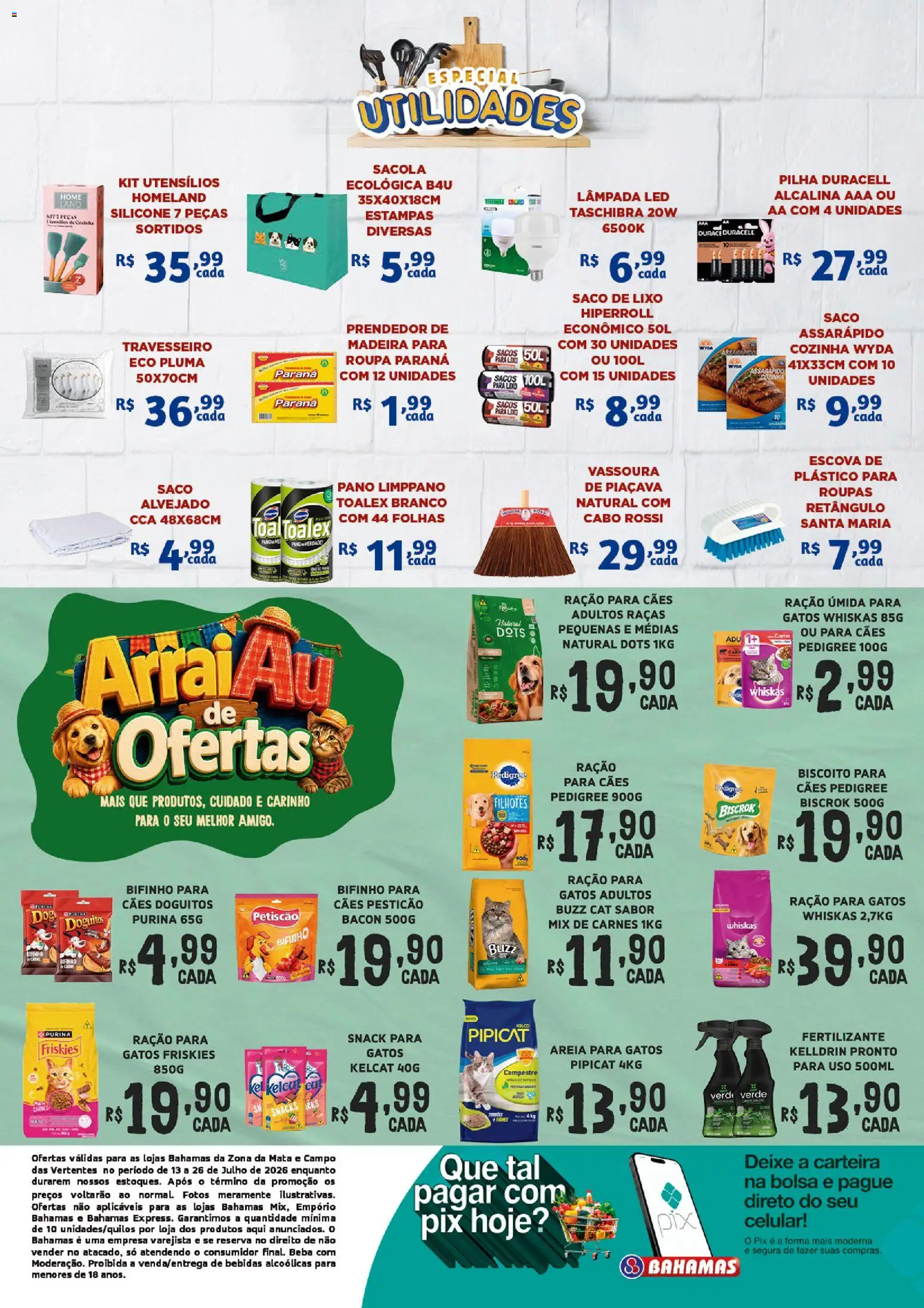 Bahamas Supermercados Folheto - válido de 13/07/2026 | Página: 12