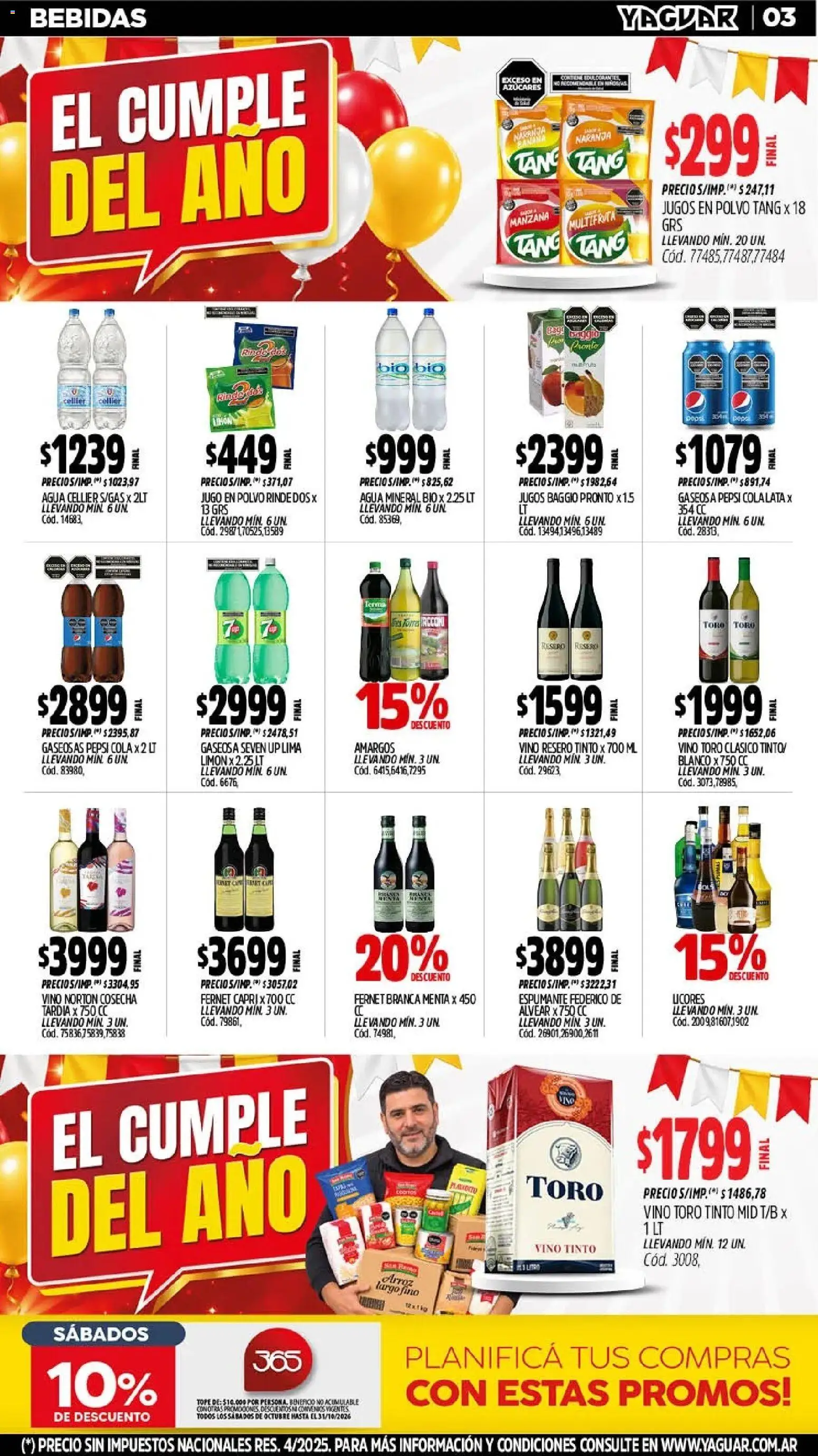 Yaguar - Oferta Semanal Trelew │ válido desde el 19/10/2026 | Página: 4